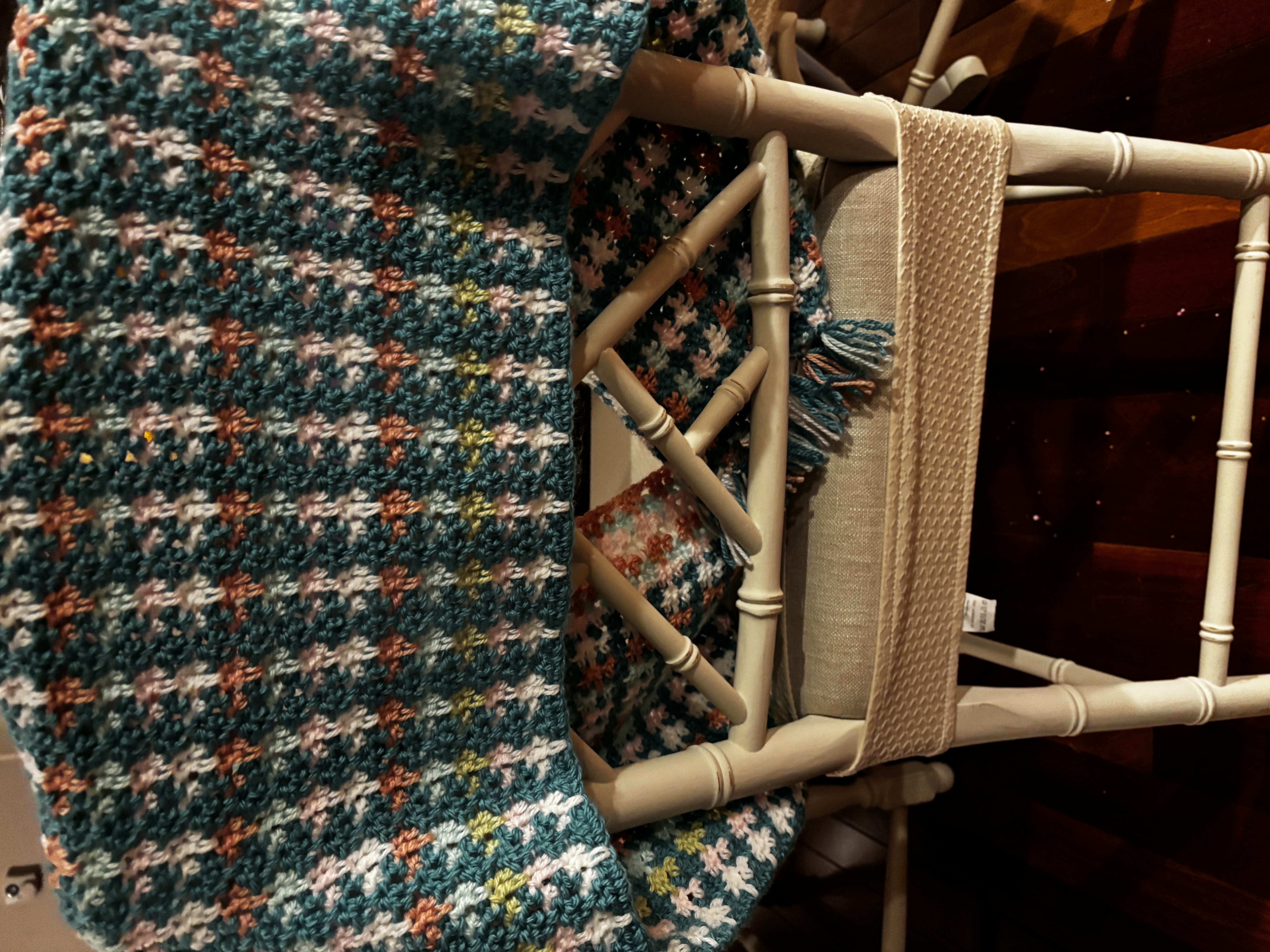 Whimsical Crocheted Wrap