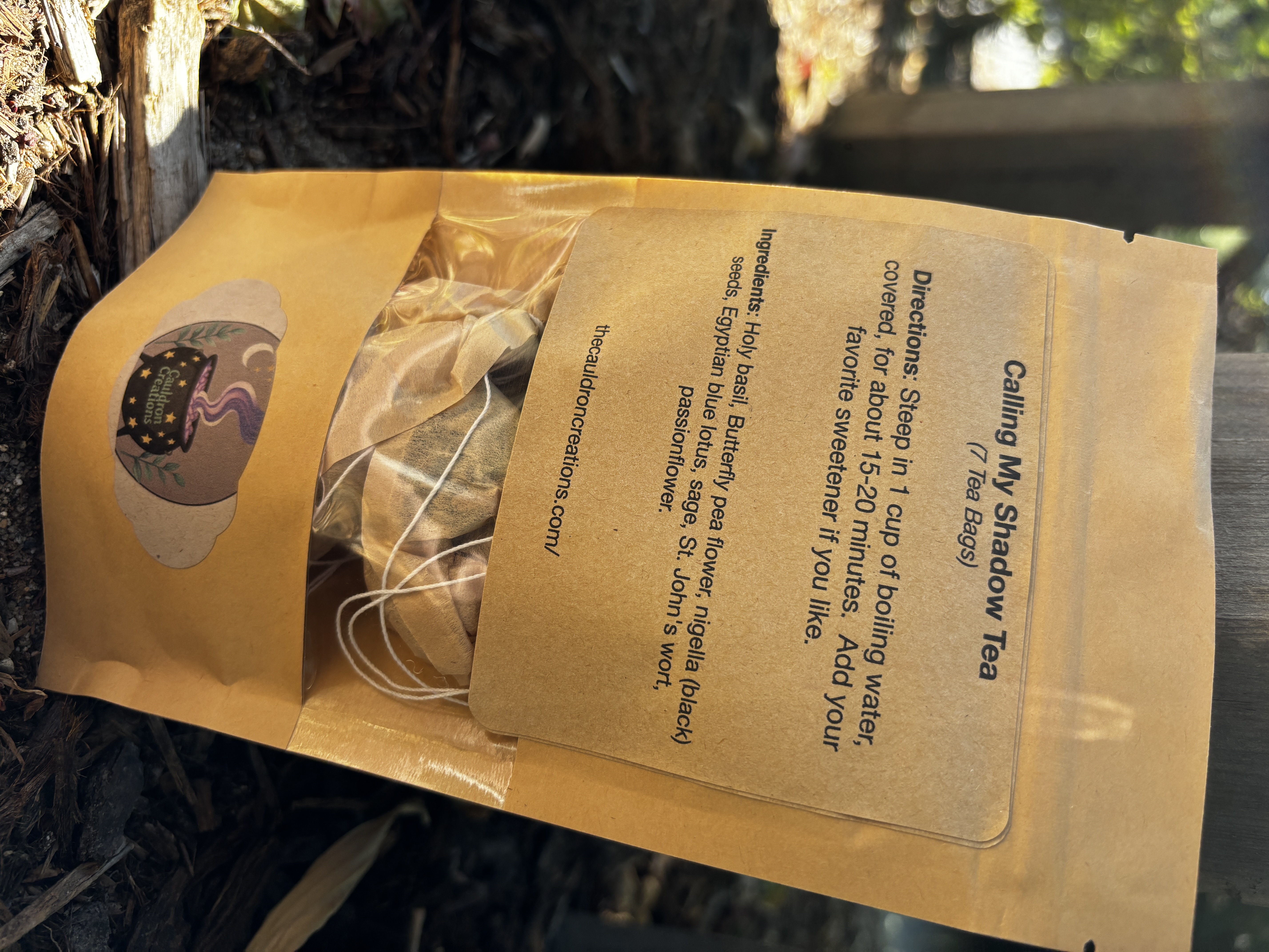 Calling My Shadow Tea (single bag or pack of 7)