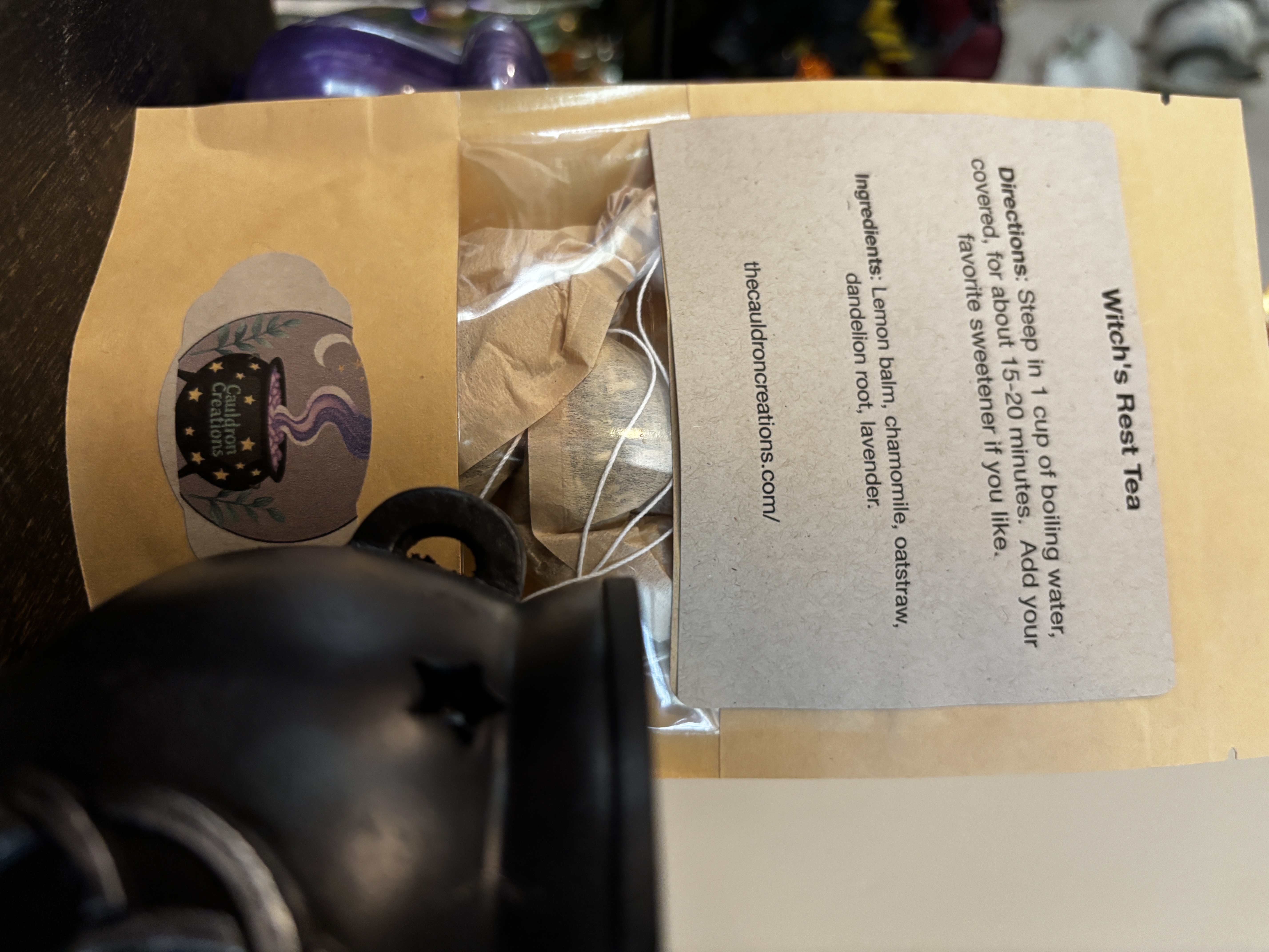 Witch's Rest Tea (single tea bag or 7 teabags)