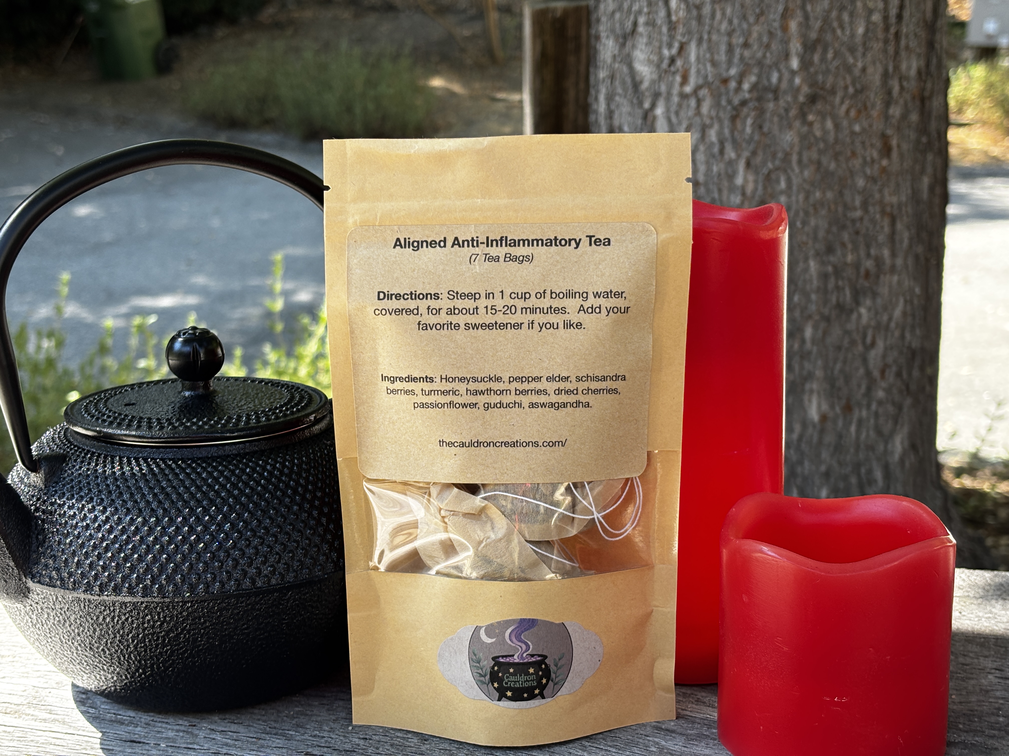 Aligned Anti-Inflammatory Tea  (single bag or pack of 7)
