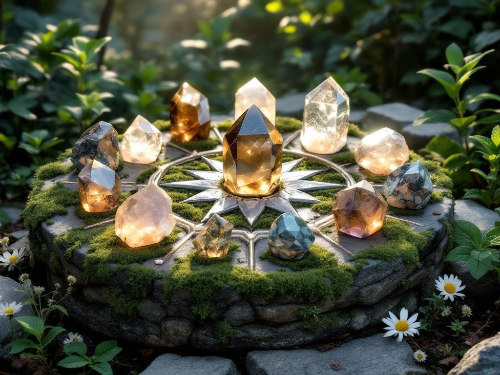 Healing Crystal Grid and Ritual Service