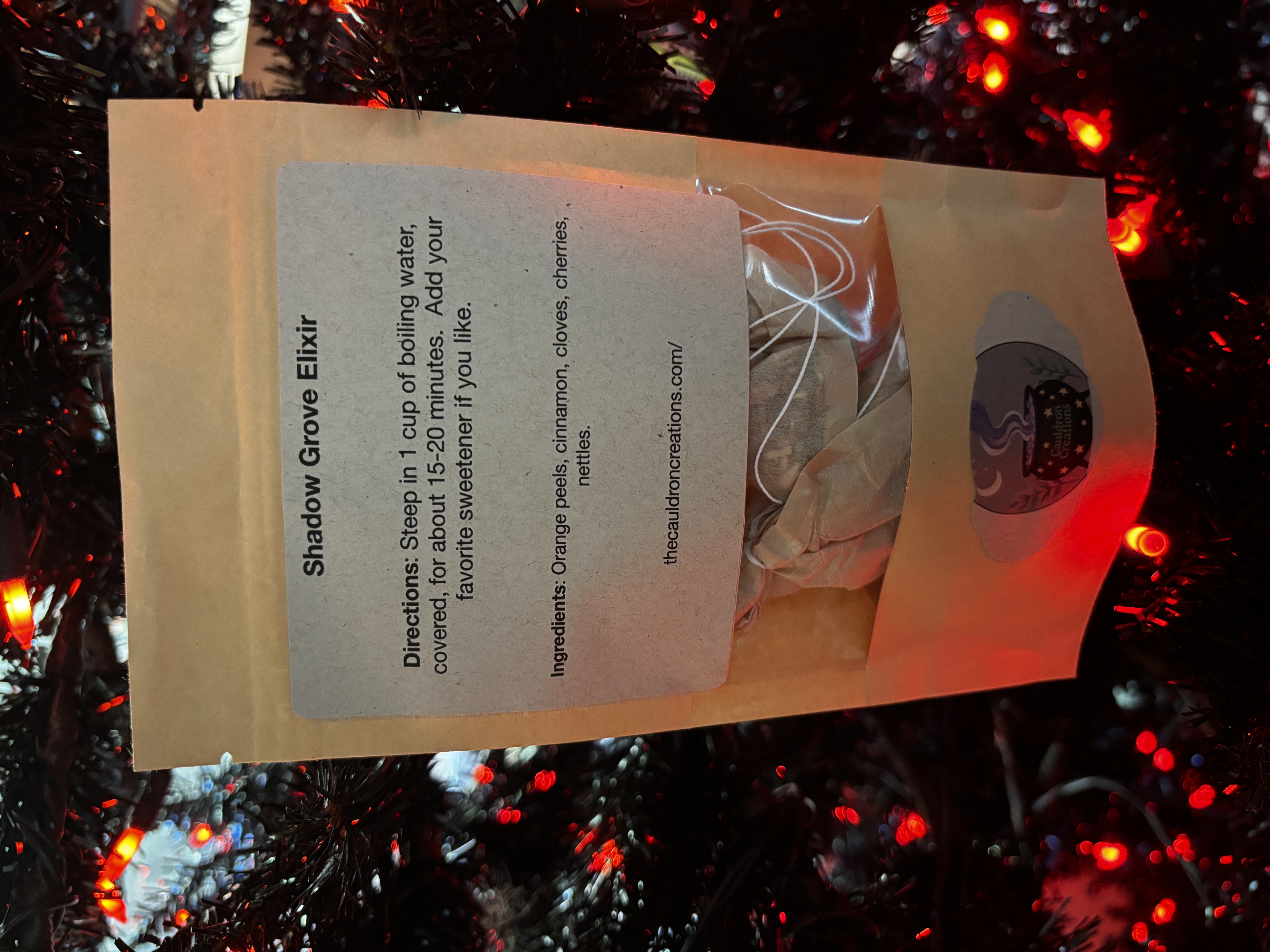 Shadow Grove Elixir (single tea bag or 7 teabags)
