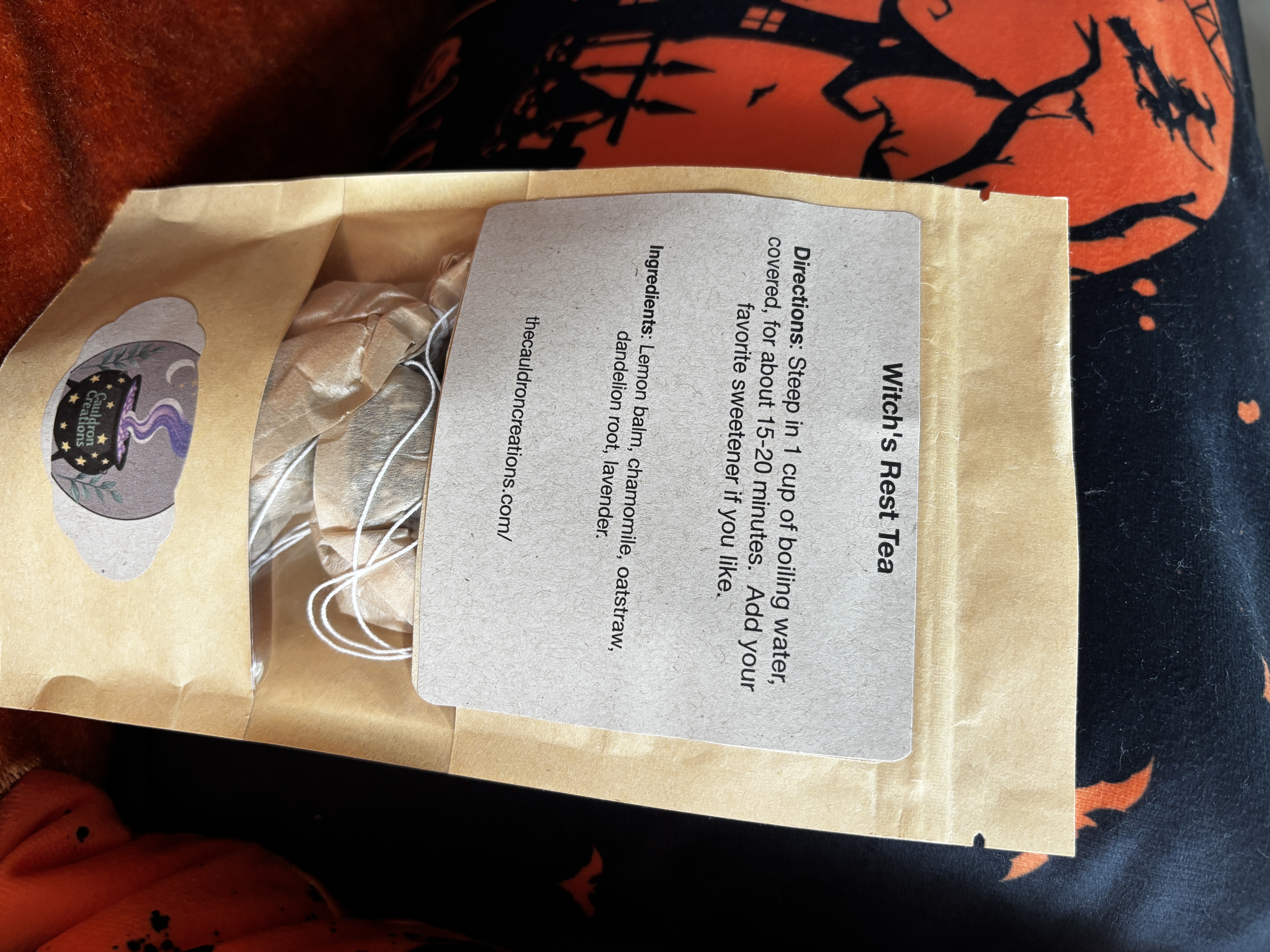 Witch's Rest Tea (single tea bag or 7 teabags)