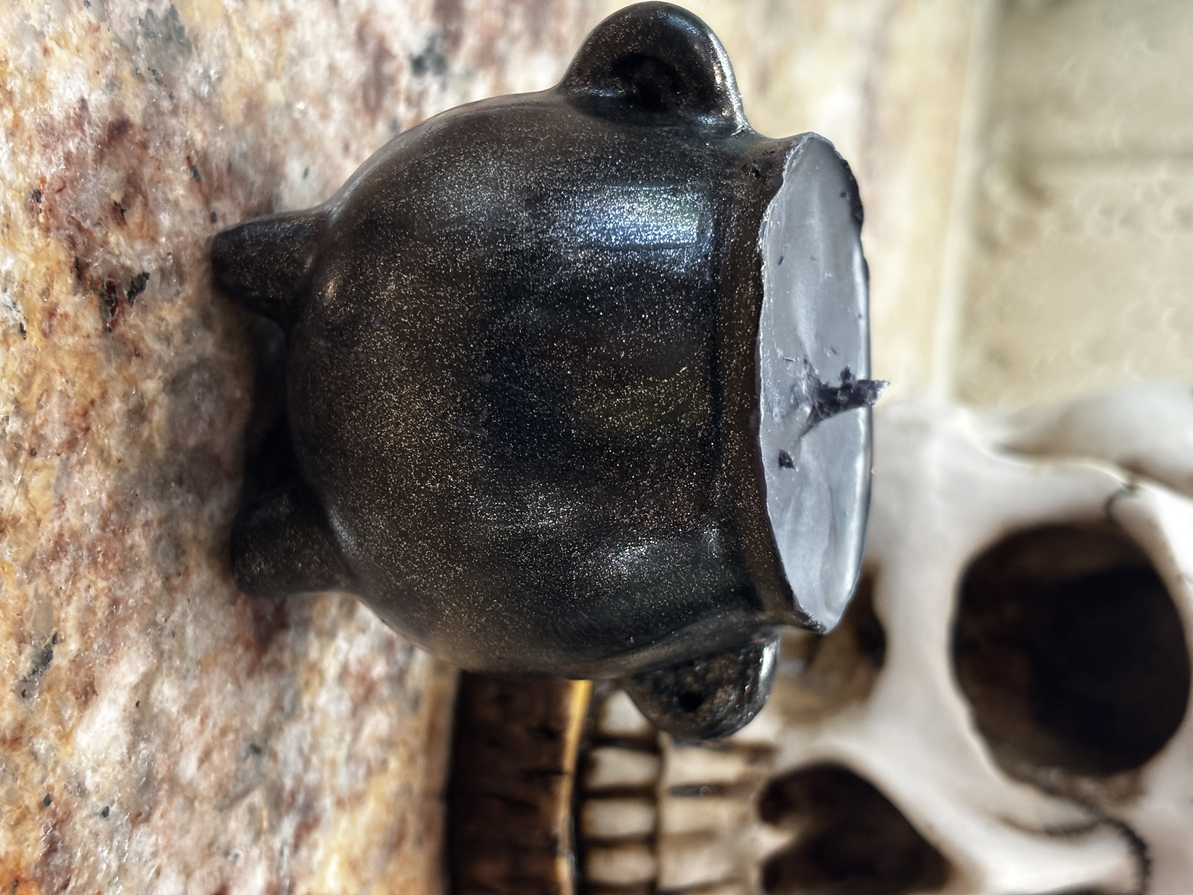 Incense-Scented Cauldron Candle - Soy Wax