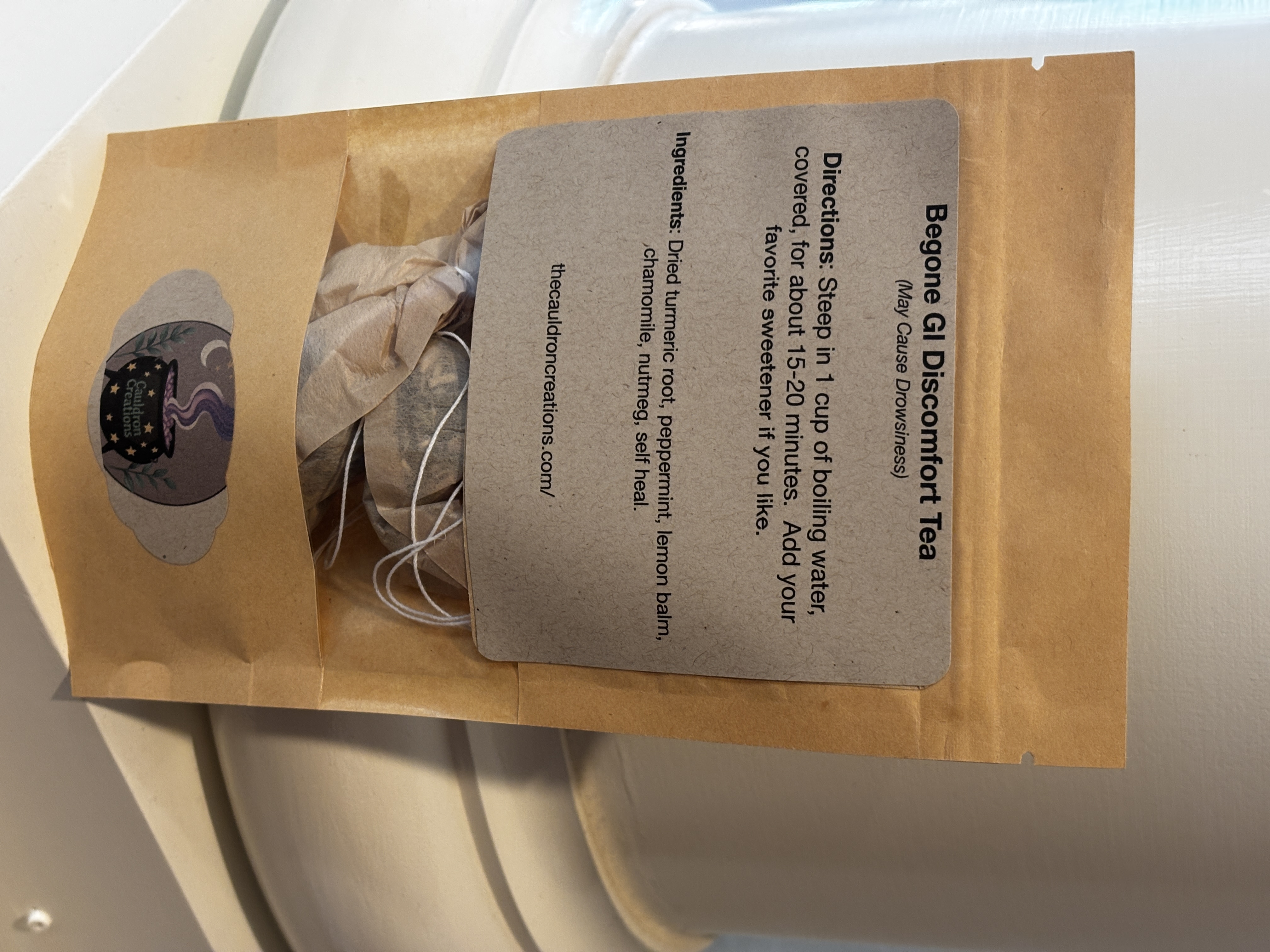 Begone GI Discomfort Tea (single bag or pack of 7)