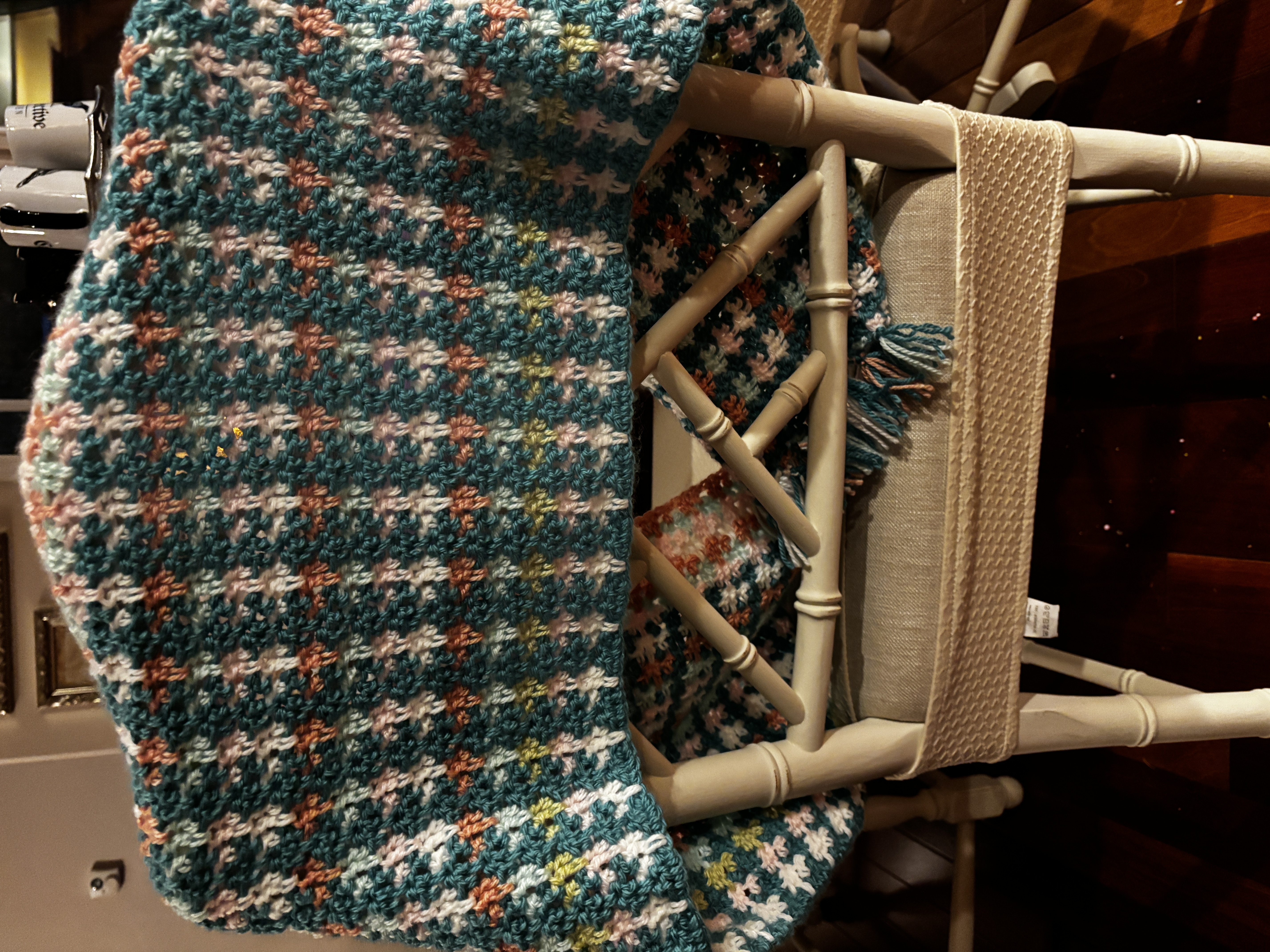 Whimsical Crocheted Wrap