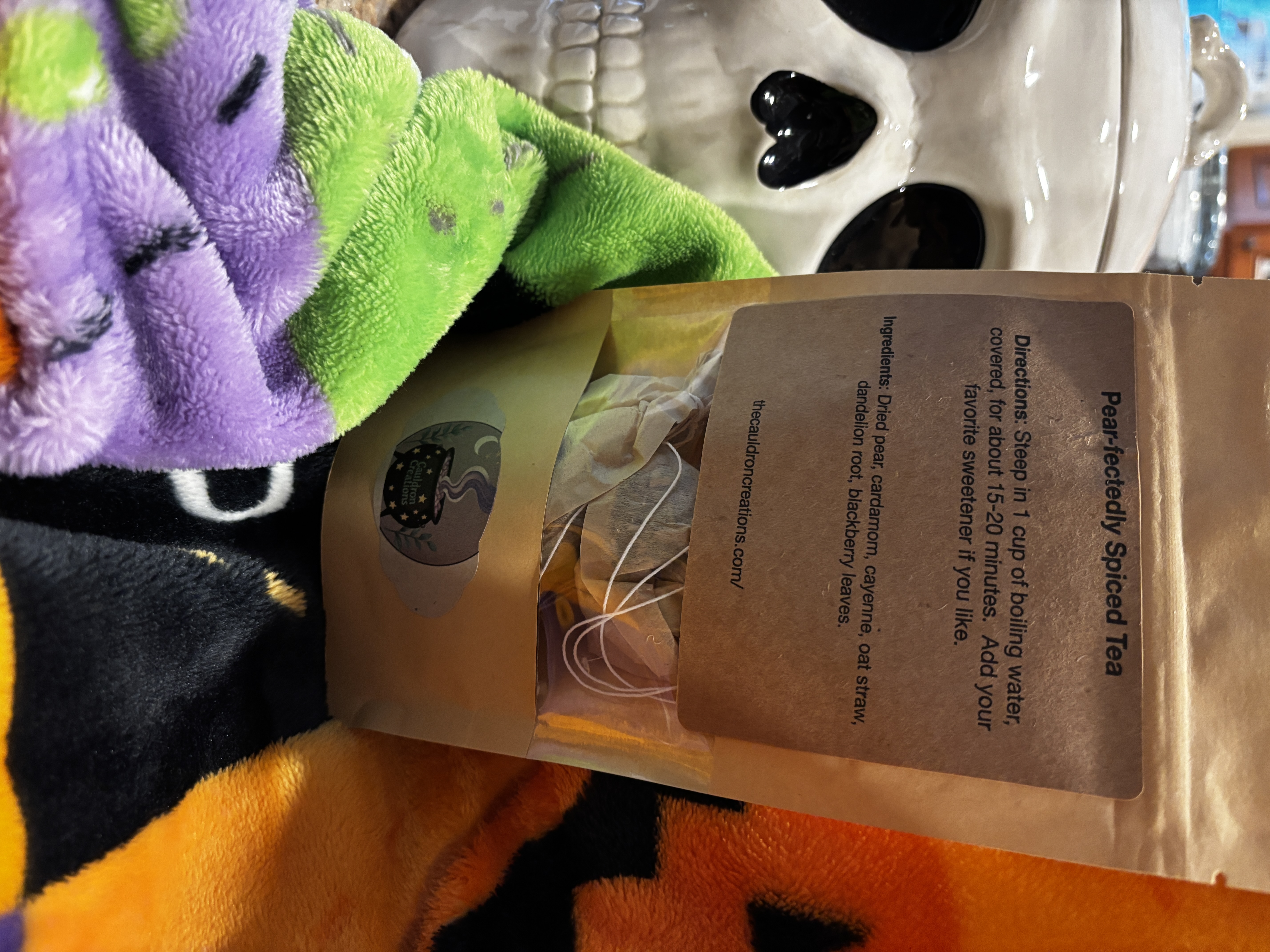 Pear-fectly Spiced Tea, with or without caffeine (single teabag or 7 teabags)