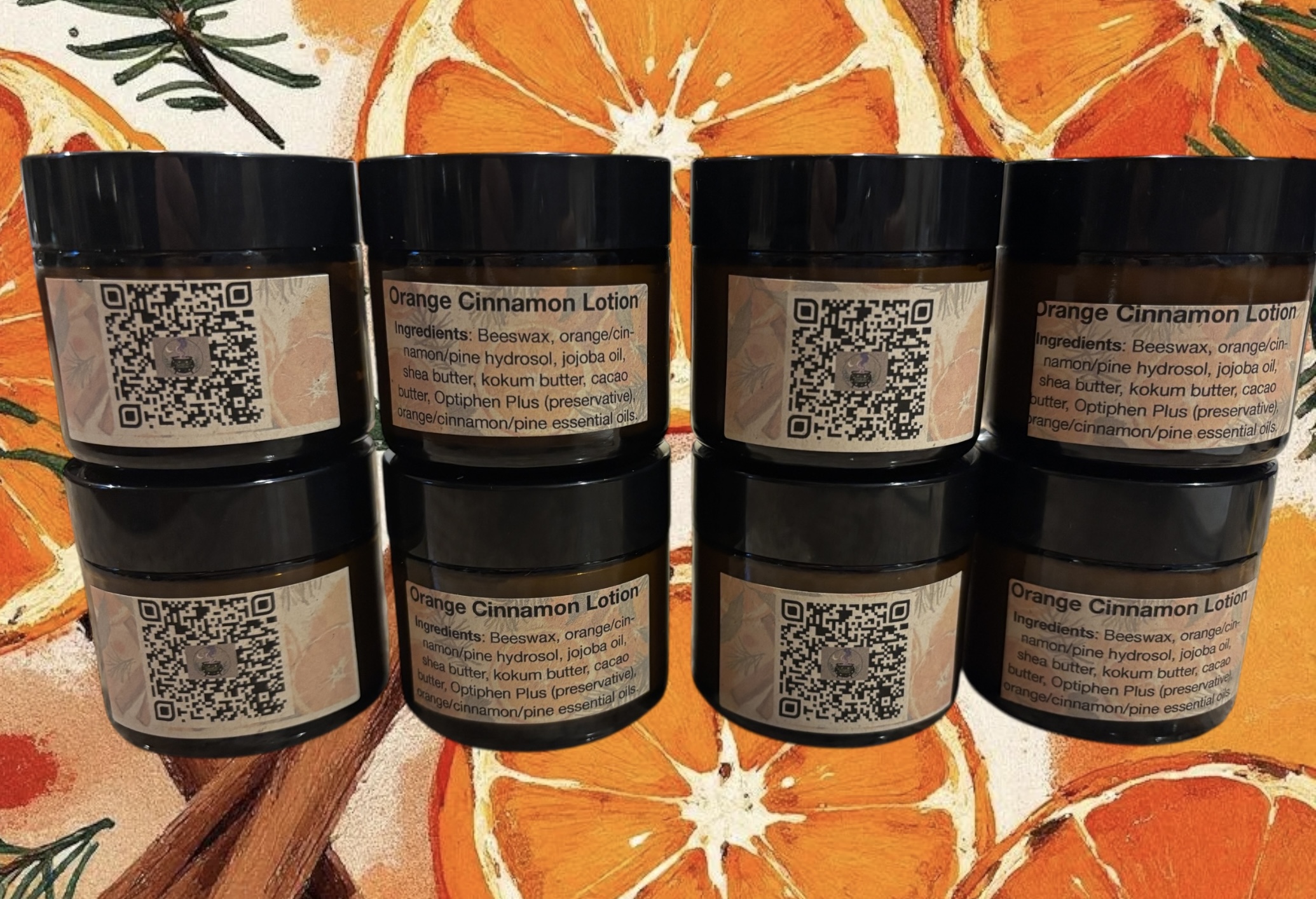Cinnamon Orange Lotion (2oz jar)