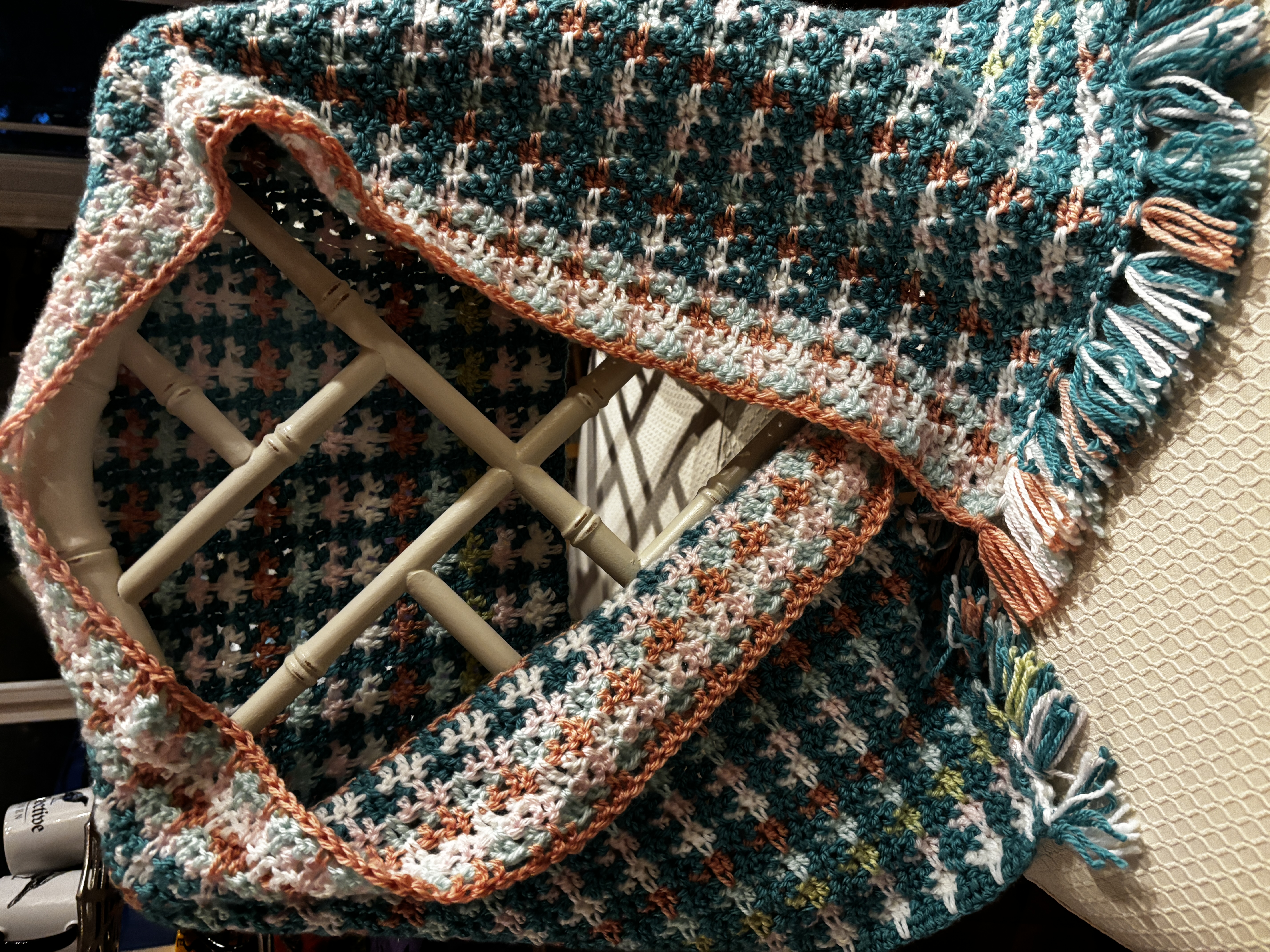Whimsical Crocheted Wrap