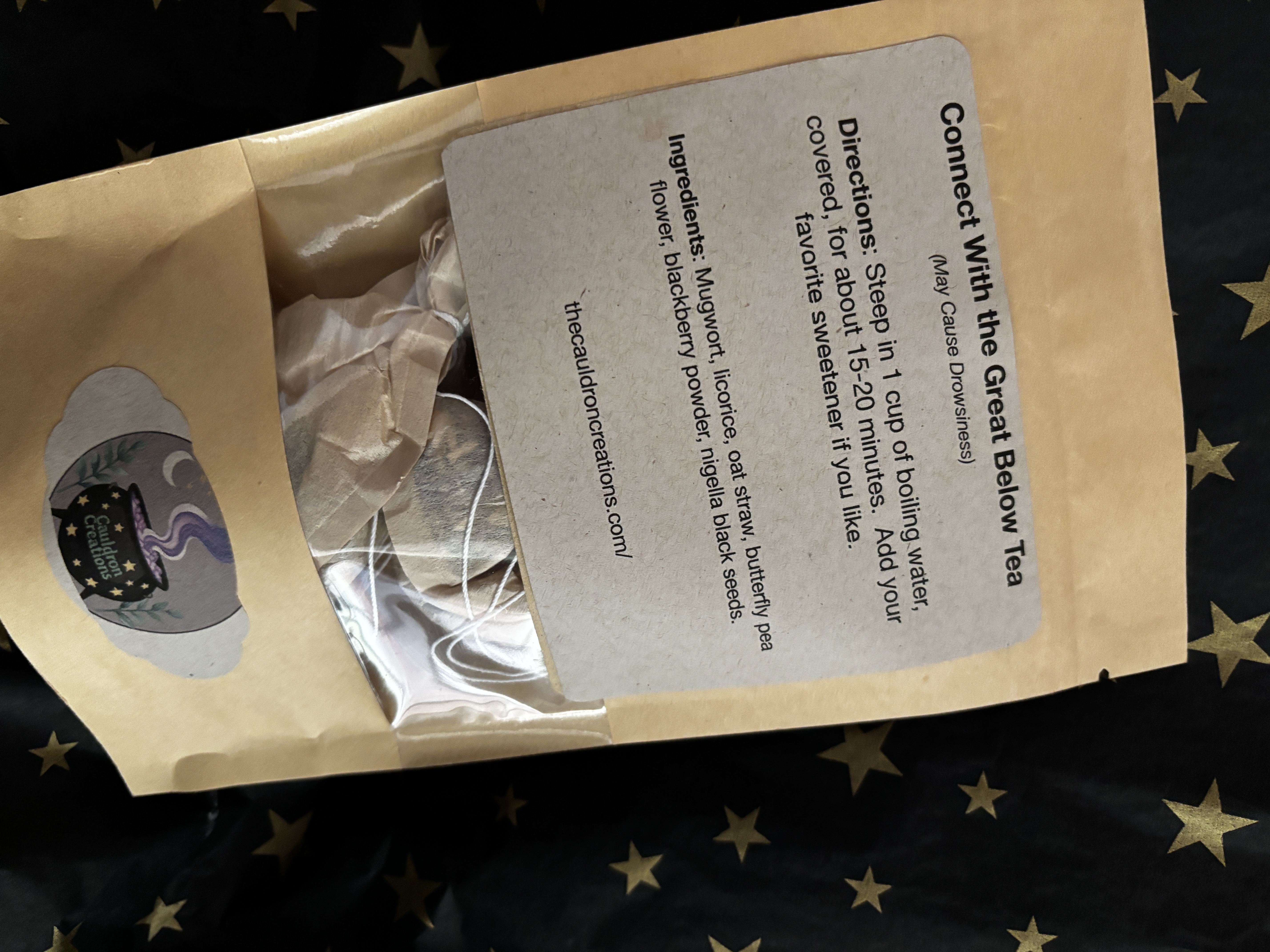 Connect With The Great Below (single bag or pack of 7)