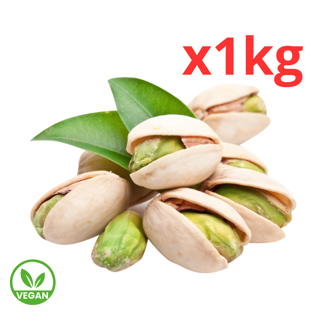 Pistachos con Cascara Salados x 1kg - A granel