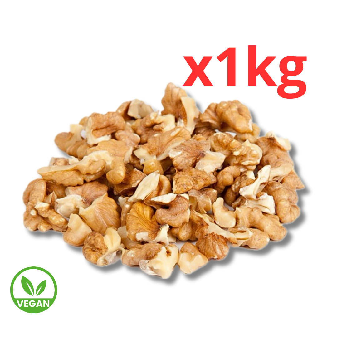 Nueces Partidos x 1kg - A granel