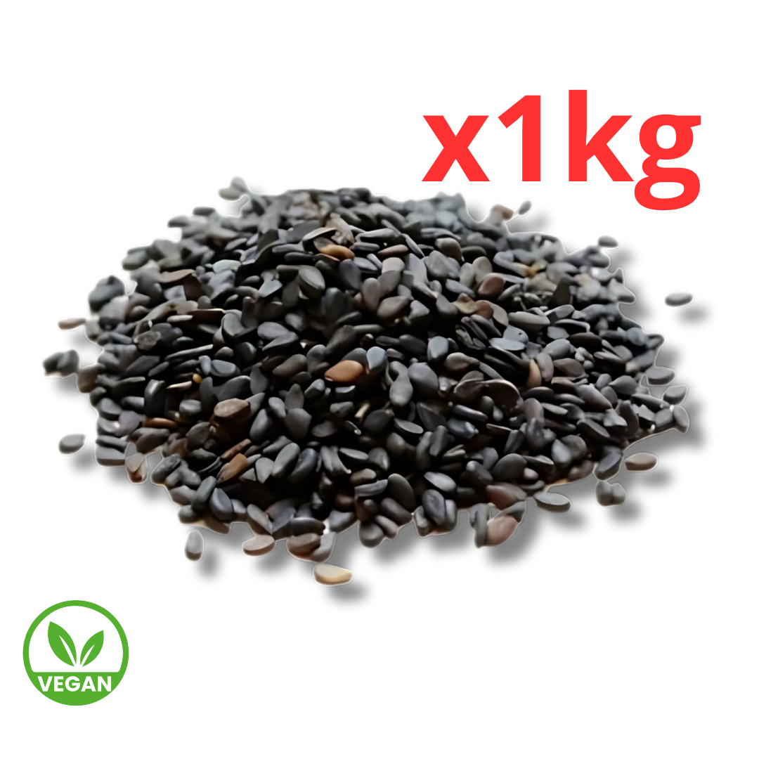 Semillas de Sesamo Negro x 1kg - A granel