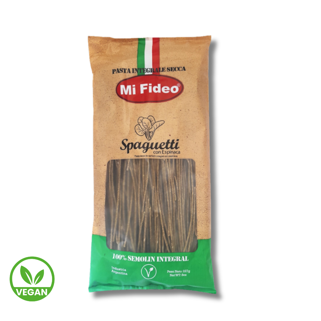 Fideos Integrales de Espinaca x 227gr - Argendiet