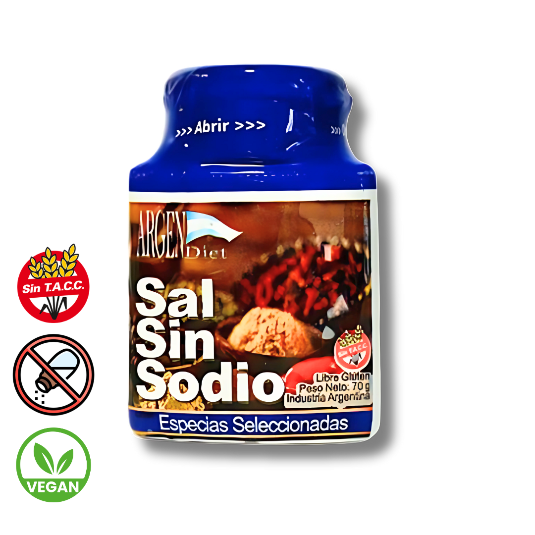 Sal sin Sodio x 70gr - Argendiet
