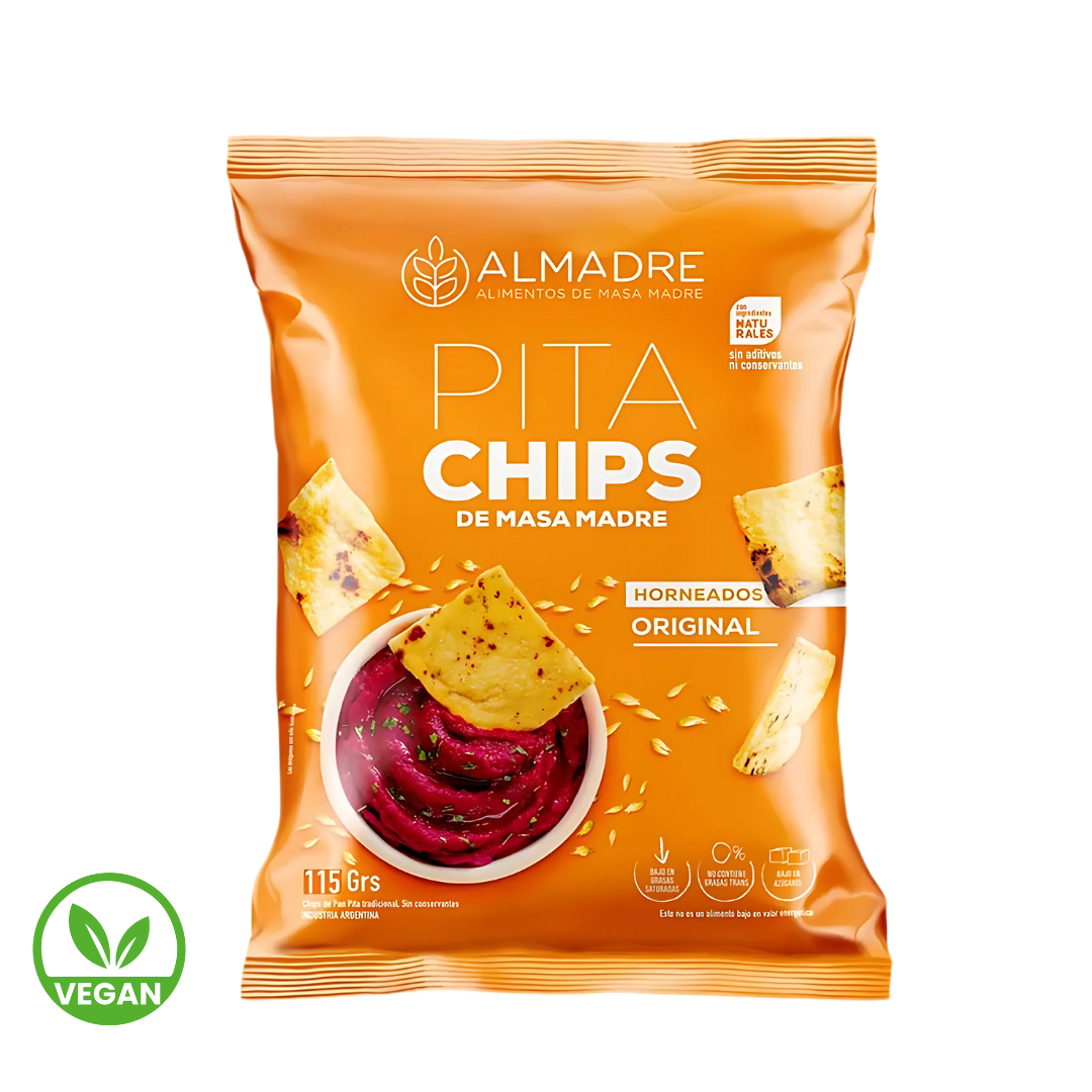 Pita Chips de Masa Madre Original x 115g - Almadre