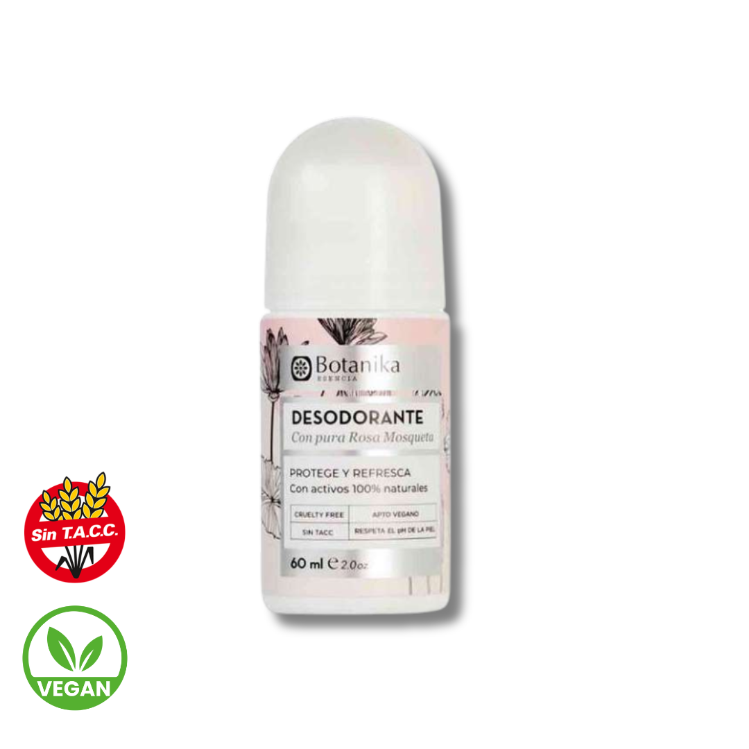 Desodorante Roll On Rosa Mosqueta x 60 ml - Botanika