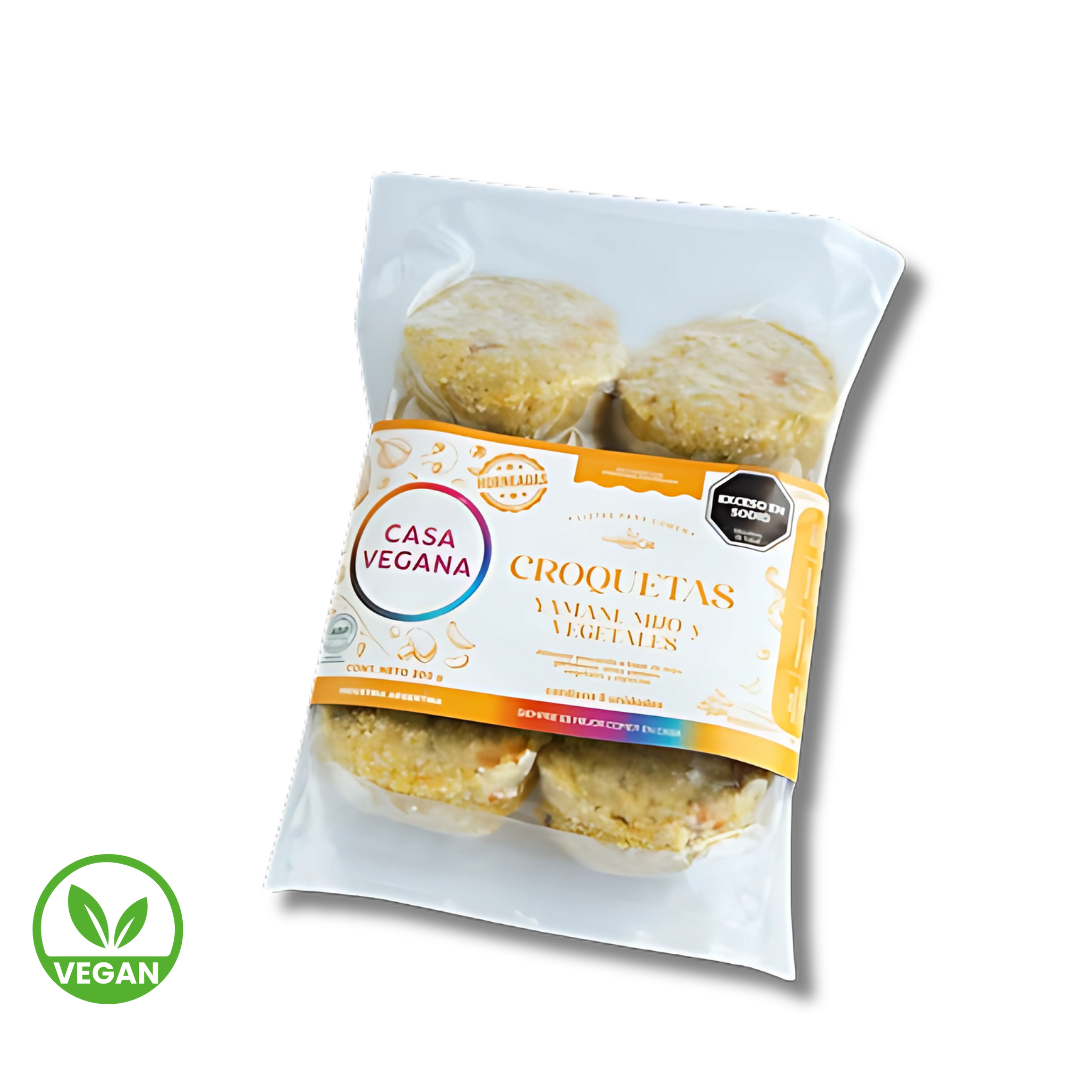 Croquetas Yamani Mijo y Vegetales x 300g - Casa Vegana