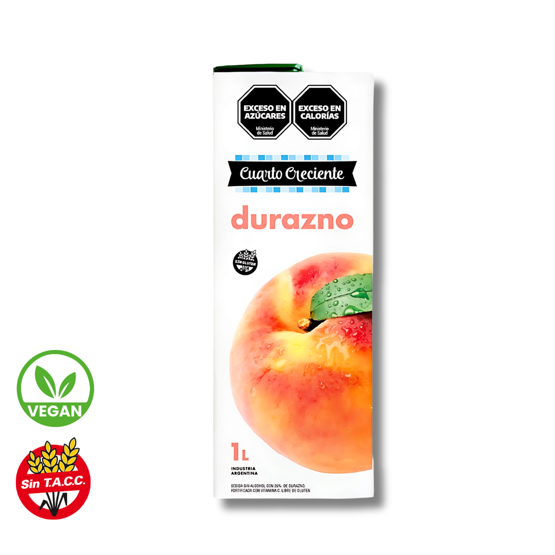 Jugo Tetra de Durazno x 1l - Cuarto Creciente