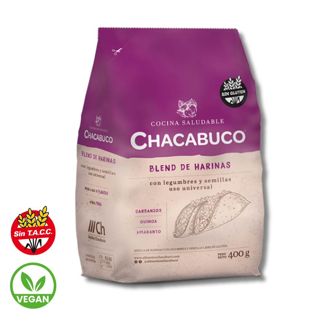 Blend de Harinas con Legumbres y Semillas x 400g - Chacabuco