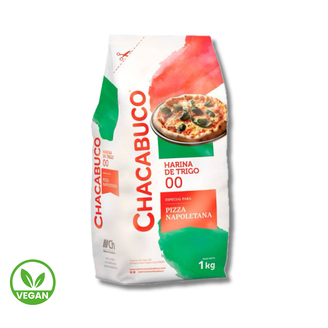 Harina de Trigo para Pizza Napoletana x 1kg - Chacabuco