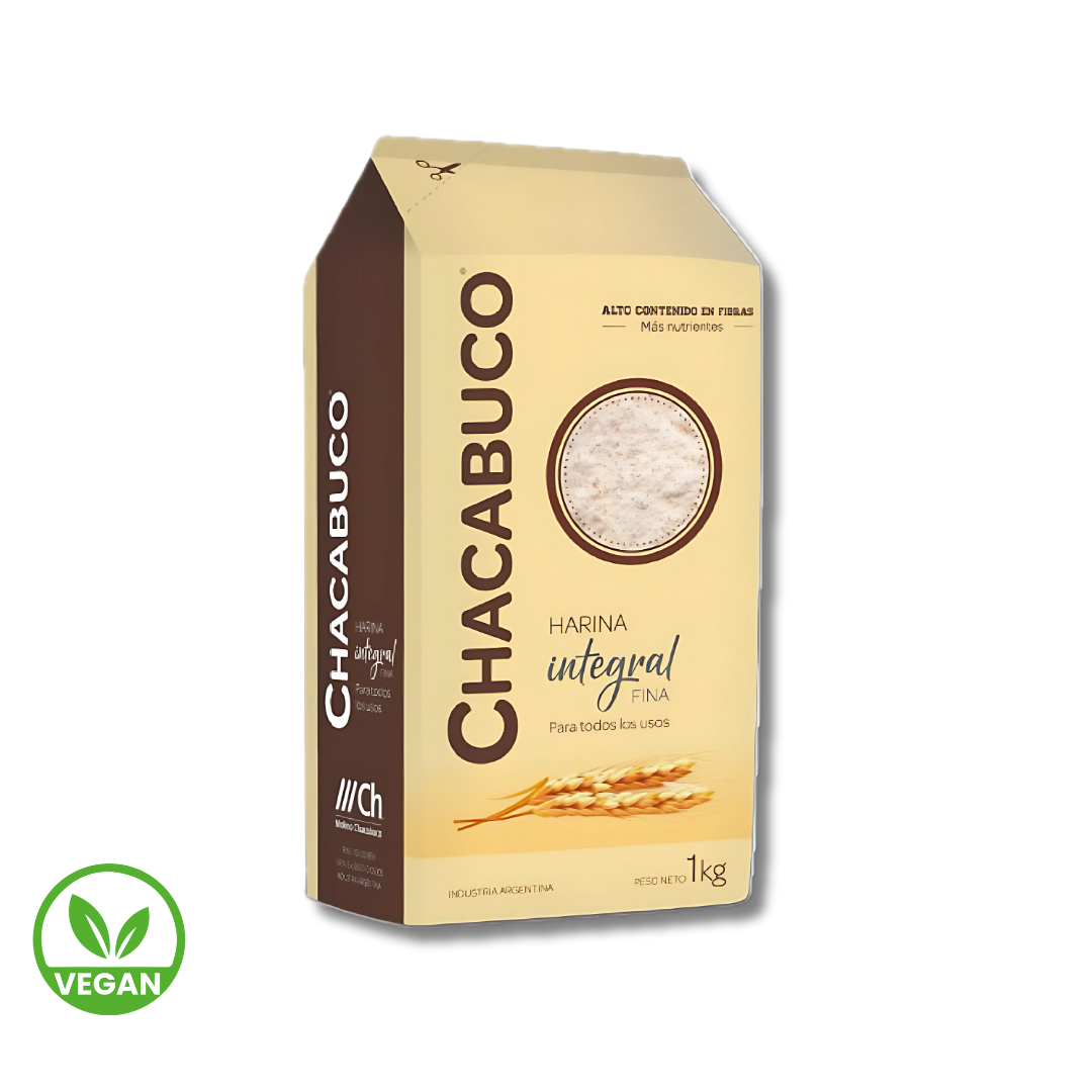 Harina Integral Fina x 1kg - Chacabuco $ 949,13