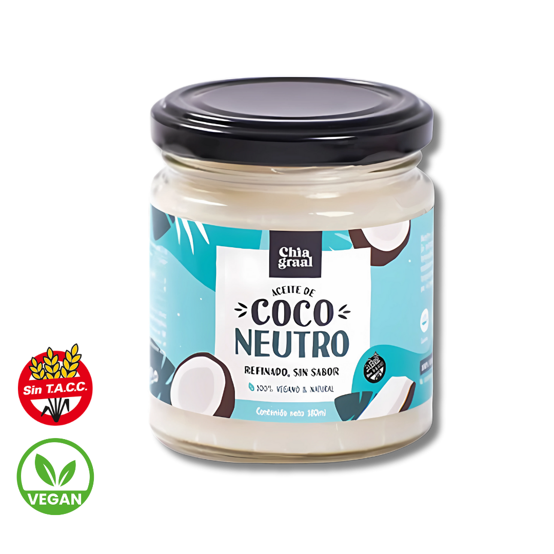 Aceite de Coco Neutro x 90ml - Chia Graal