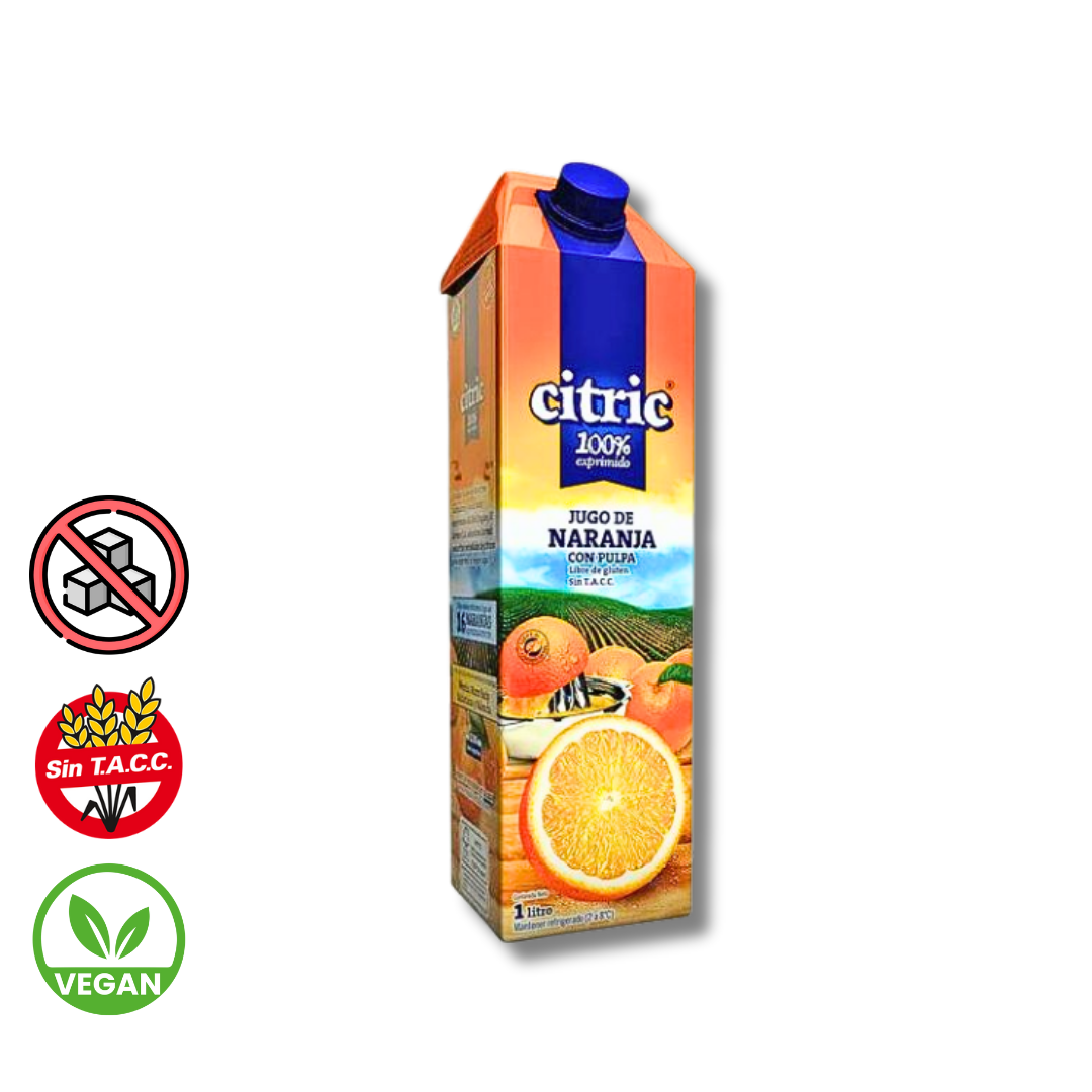 Jugo de Naranja con Pulpa x 1l - Citric