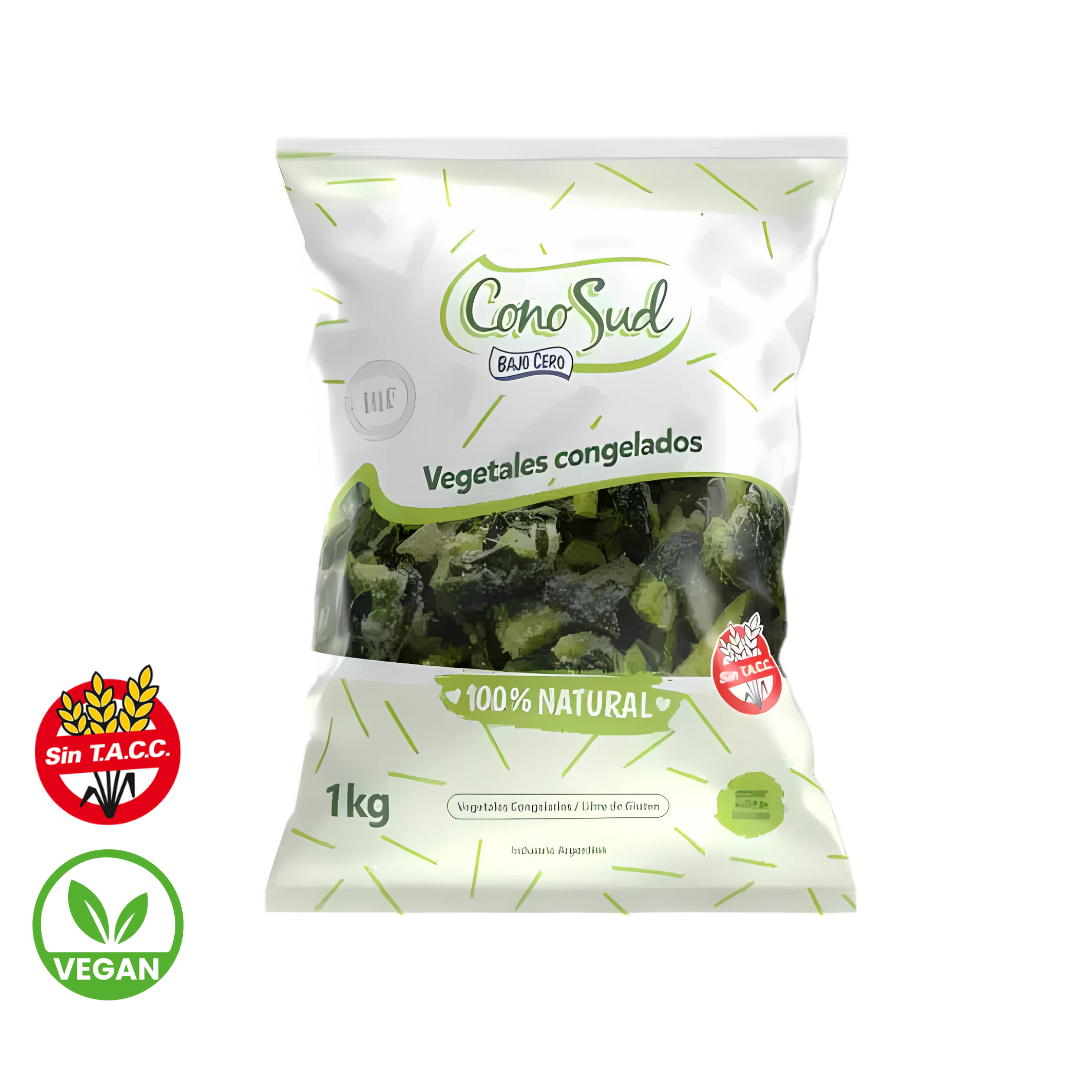 Espinaca en trozos x 1kg - Conosud