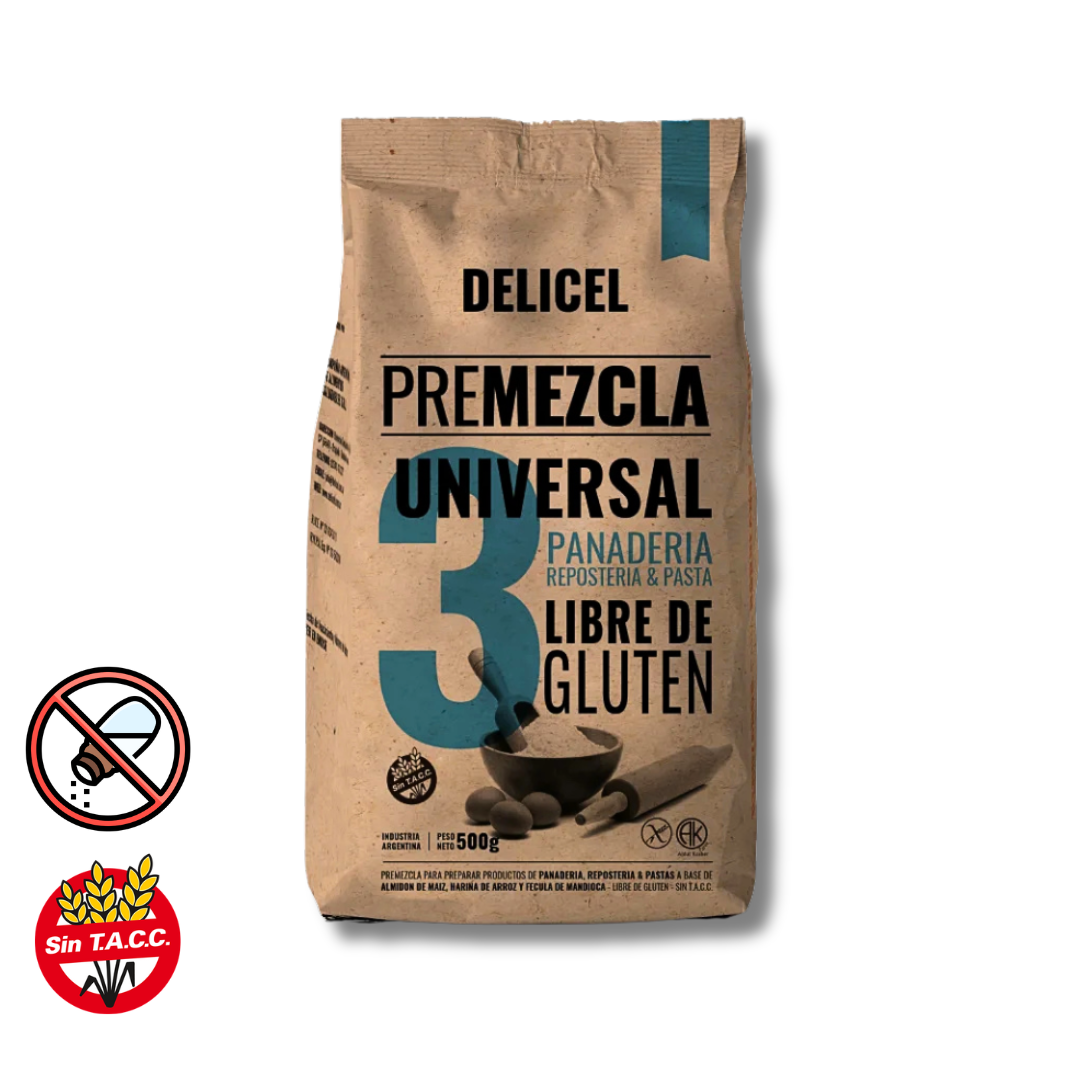 Premezcla Universal x 500g - Delicel