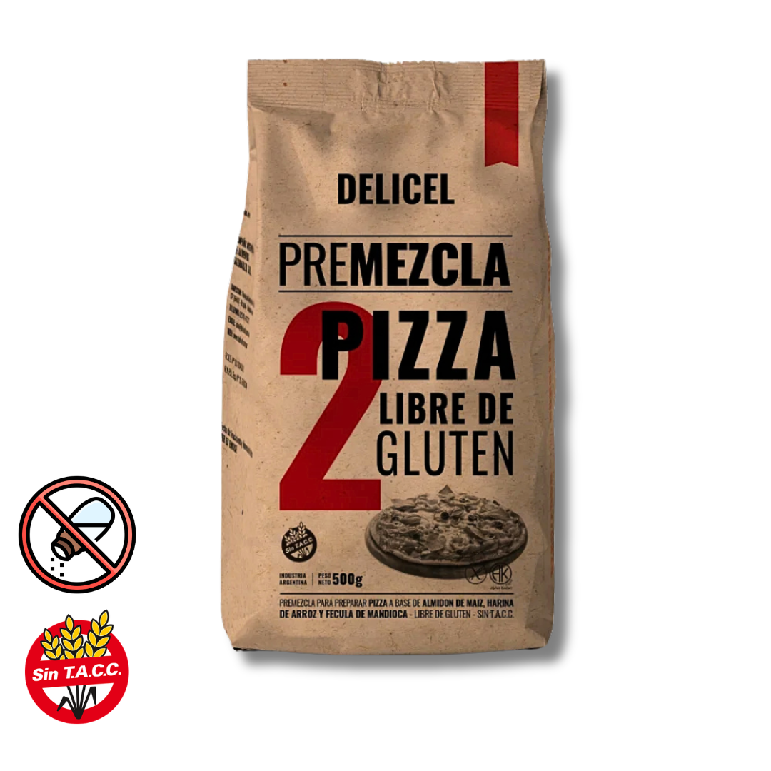 Premezcla Pizza x 500g - Delicel