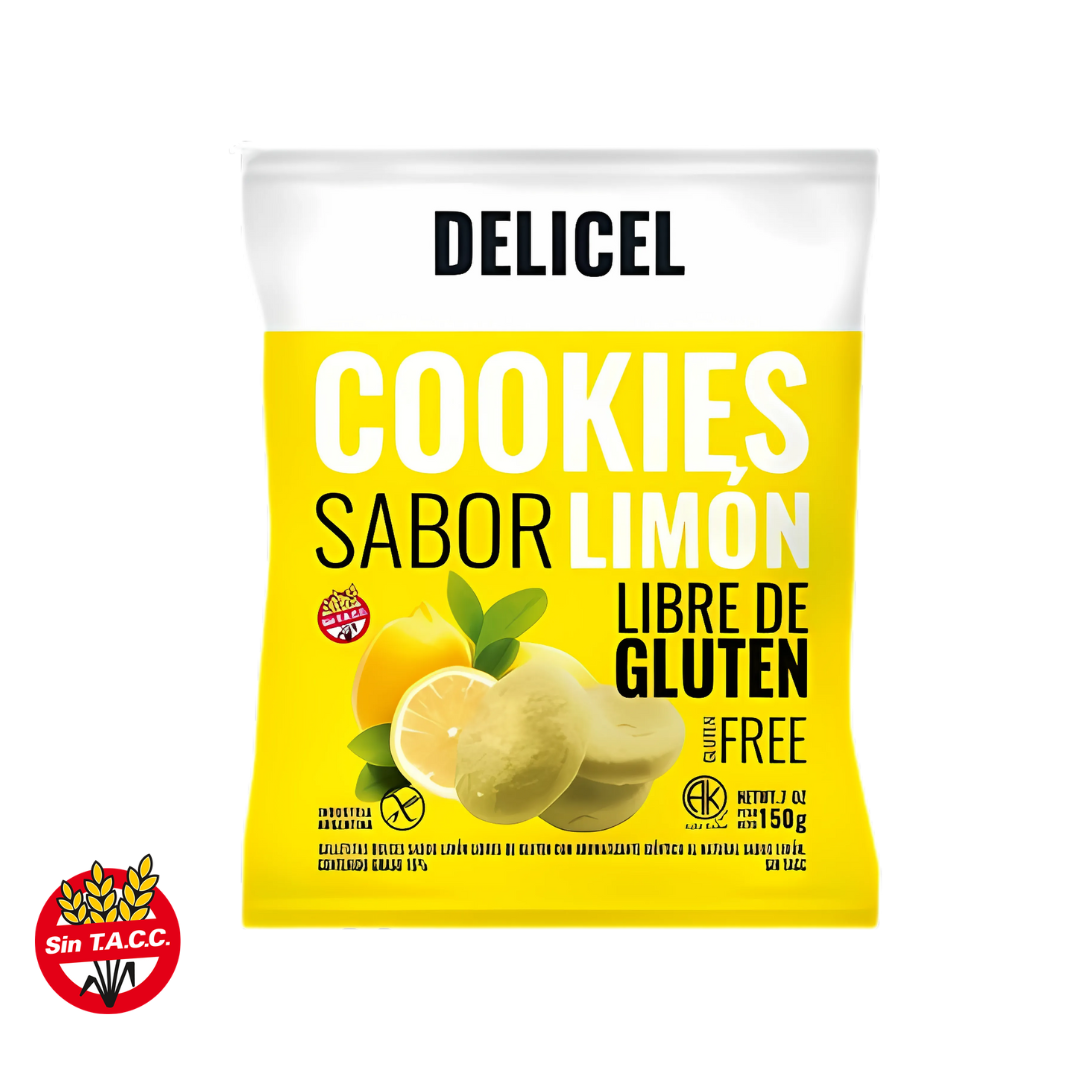 Cookies Sabor Limon x 200g - Delicel