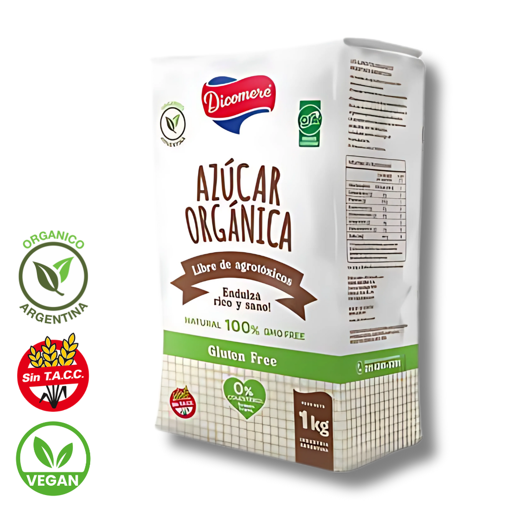 Azucar Organica Libre de Agrotoxicos x 1kg - Dicomere
