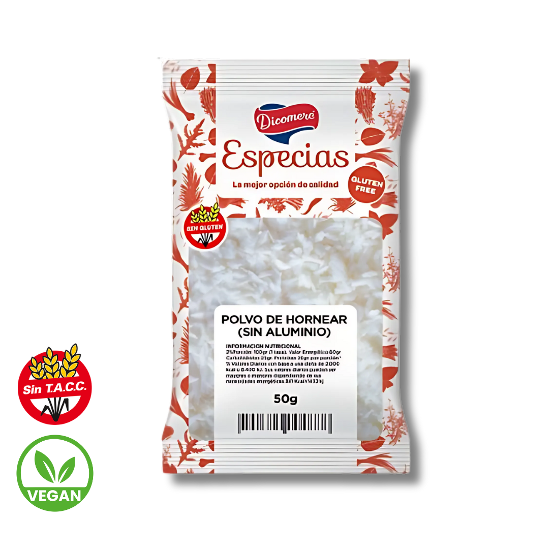 Polvo para Hornear x 50g - Dicomere