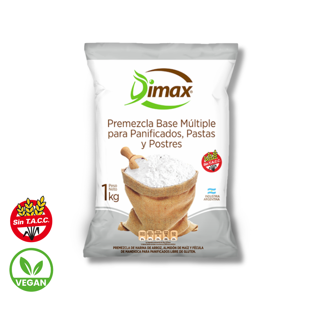 Premezcla Multiple Sin Tacc x 1 Kg - Dimax
