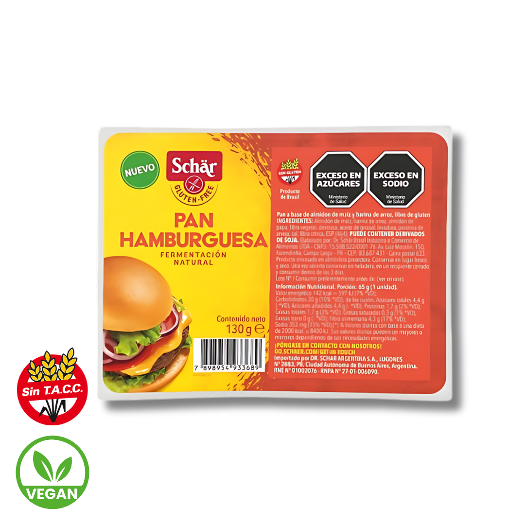 Pan de Hamburguesa x 130g - Schar