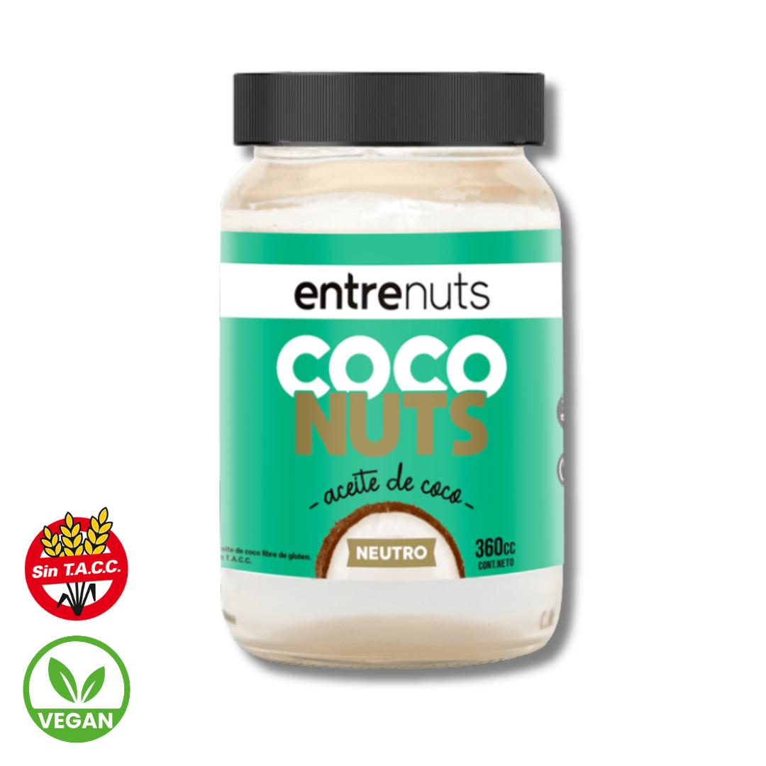 Aceite Coco Neutro x 360ml - Entre Nuts