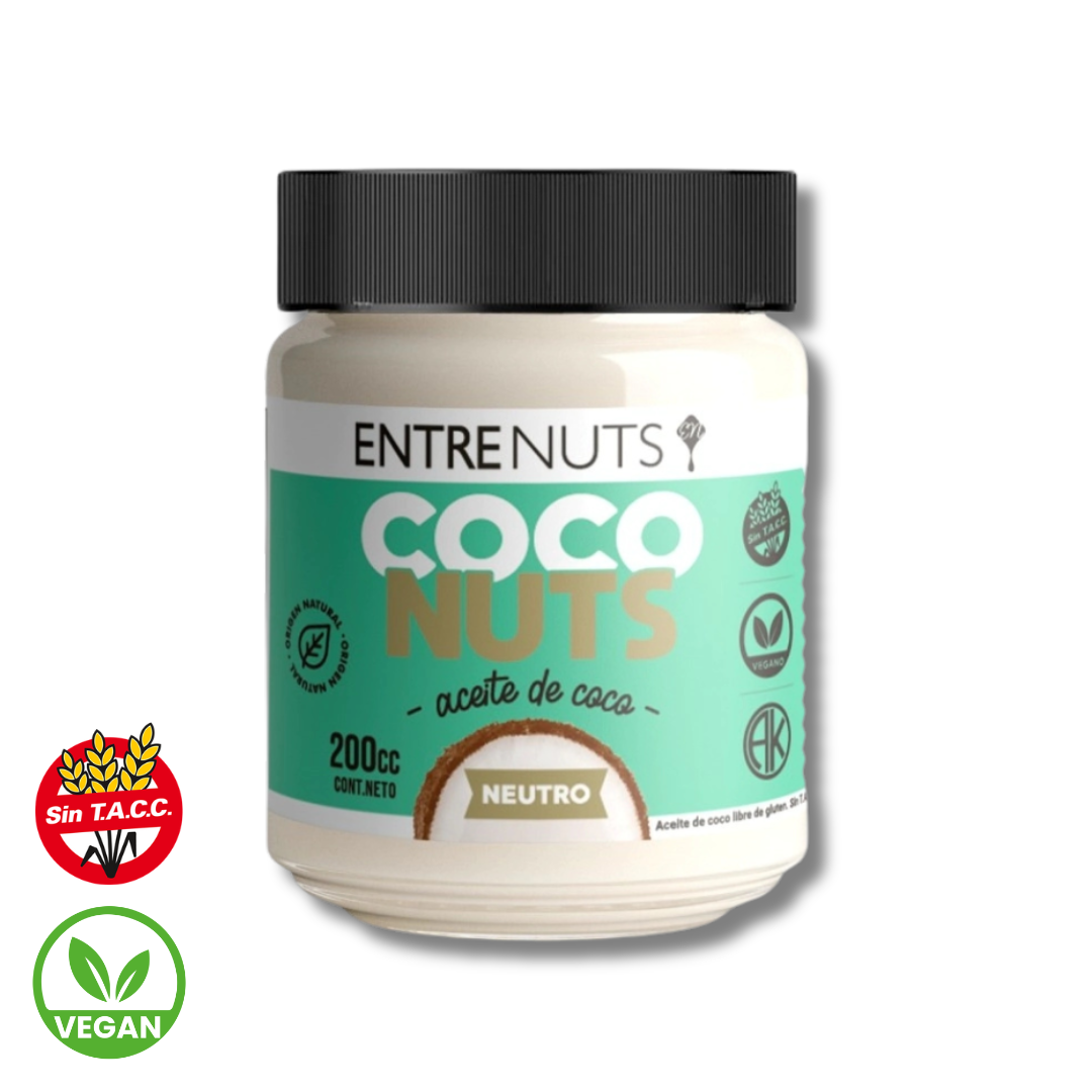 Aceite Coco Neutro x 200ml - Entre Nuts