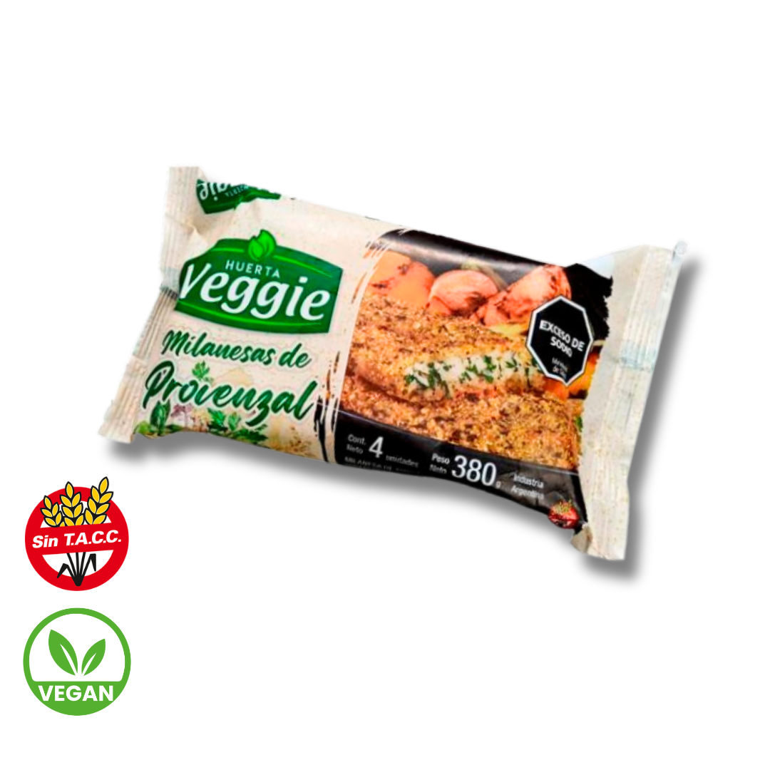 Milanesas de Provenzal x 380g - Huerta Veggie