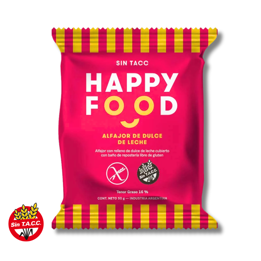 Alfajor de Dulce de Leche x 50g - Happy Foods