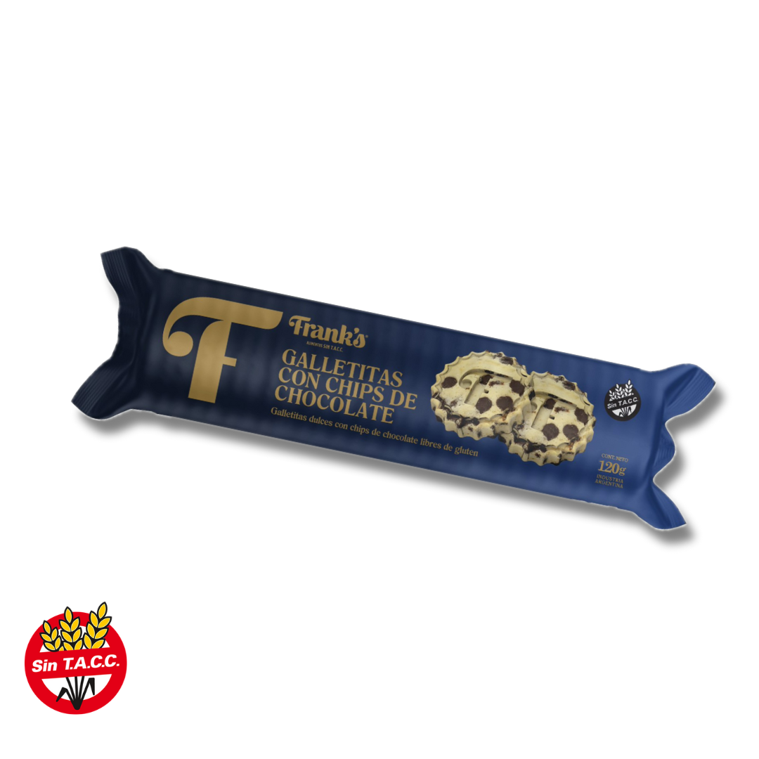 Galletitas con Chips de Chocolate x 120g - Franks