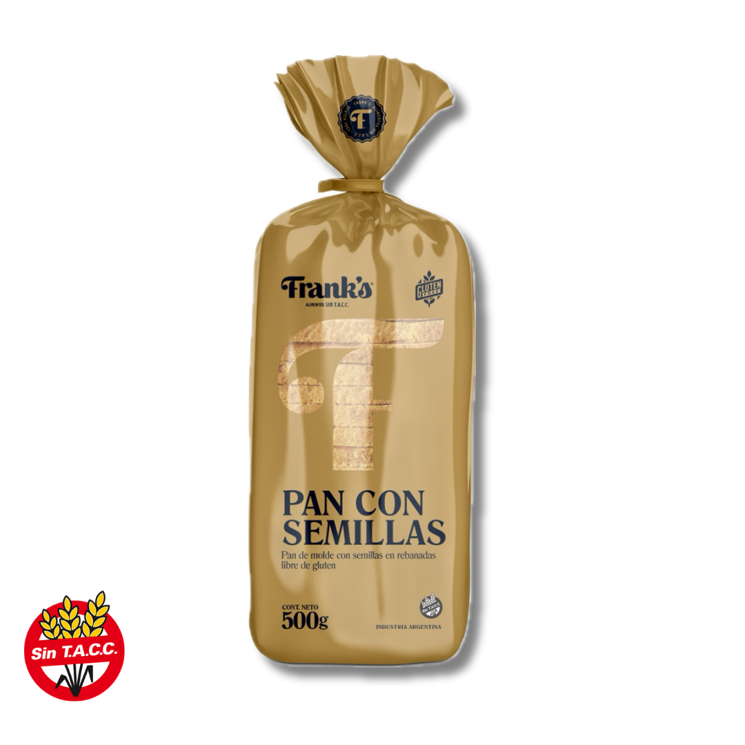 Pan de Molde con Semillas x 500g - Franks