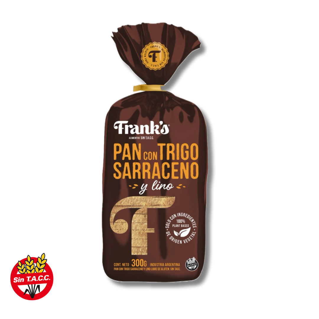 Pan con Trigo Sarraceno x 300g - Franks