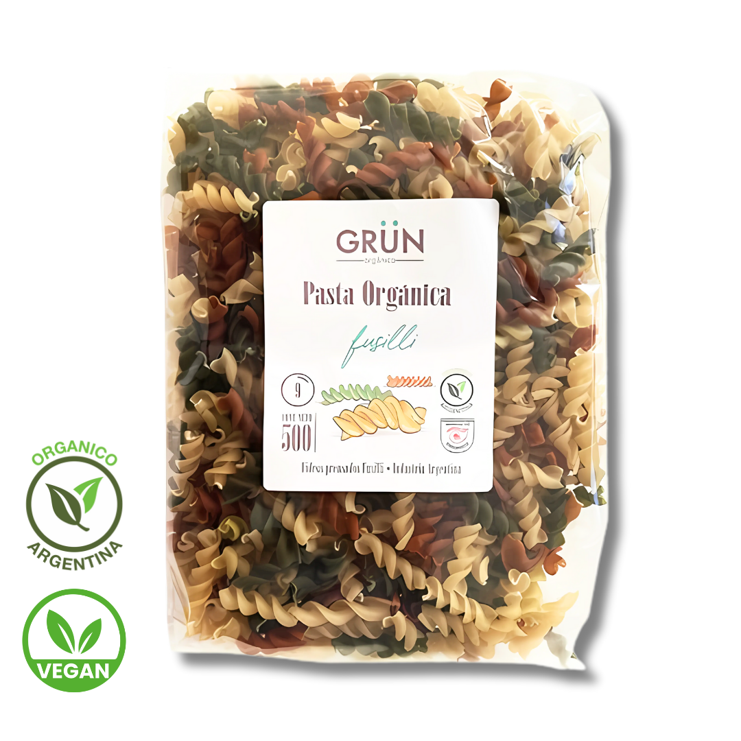 Pasta Organica Fusilli x 500g - Grun
