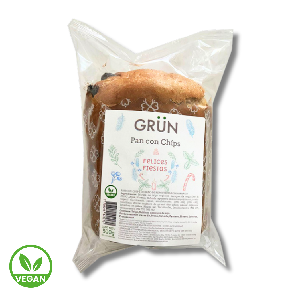 Pan Dulce vegano x 500gr - Grun