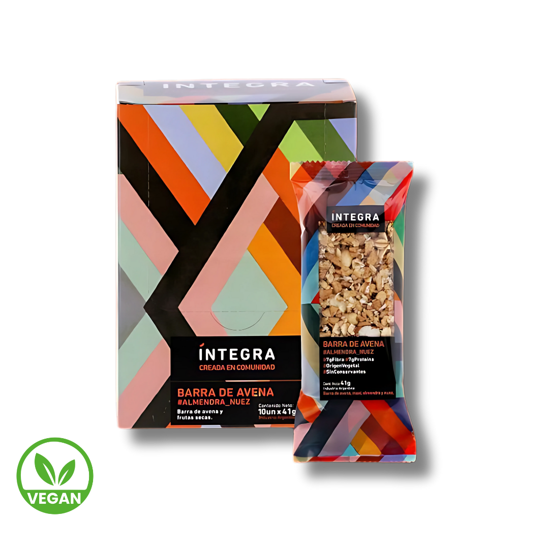 Barrita Almendra y Nuez x 42g - lntegra