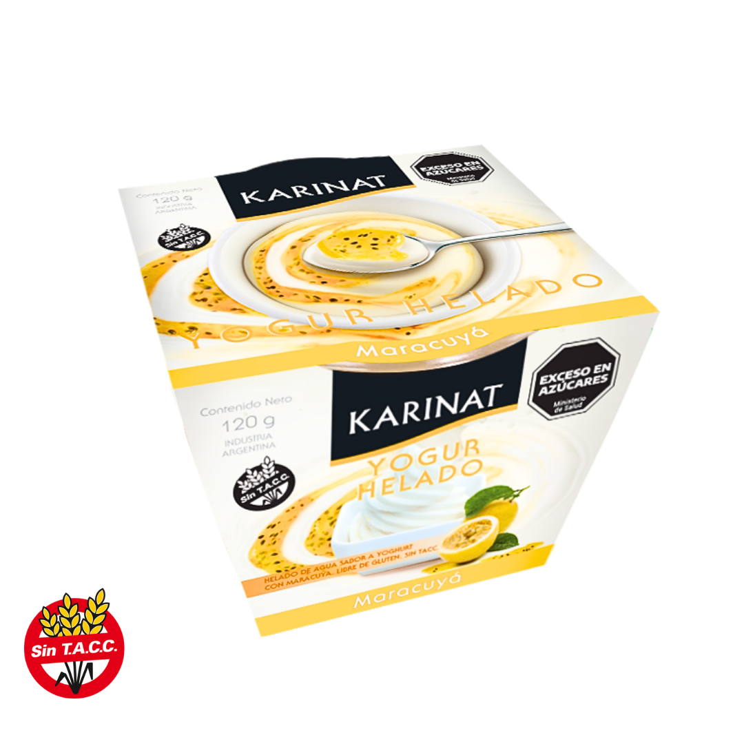 Yogurth Helado Maracuya x 120g - Karinat