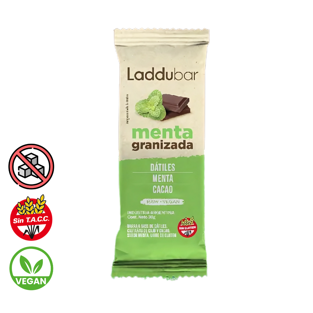 Barrita de Datiles, Menta y Cacao x 30g - Laddubar