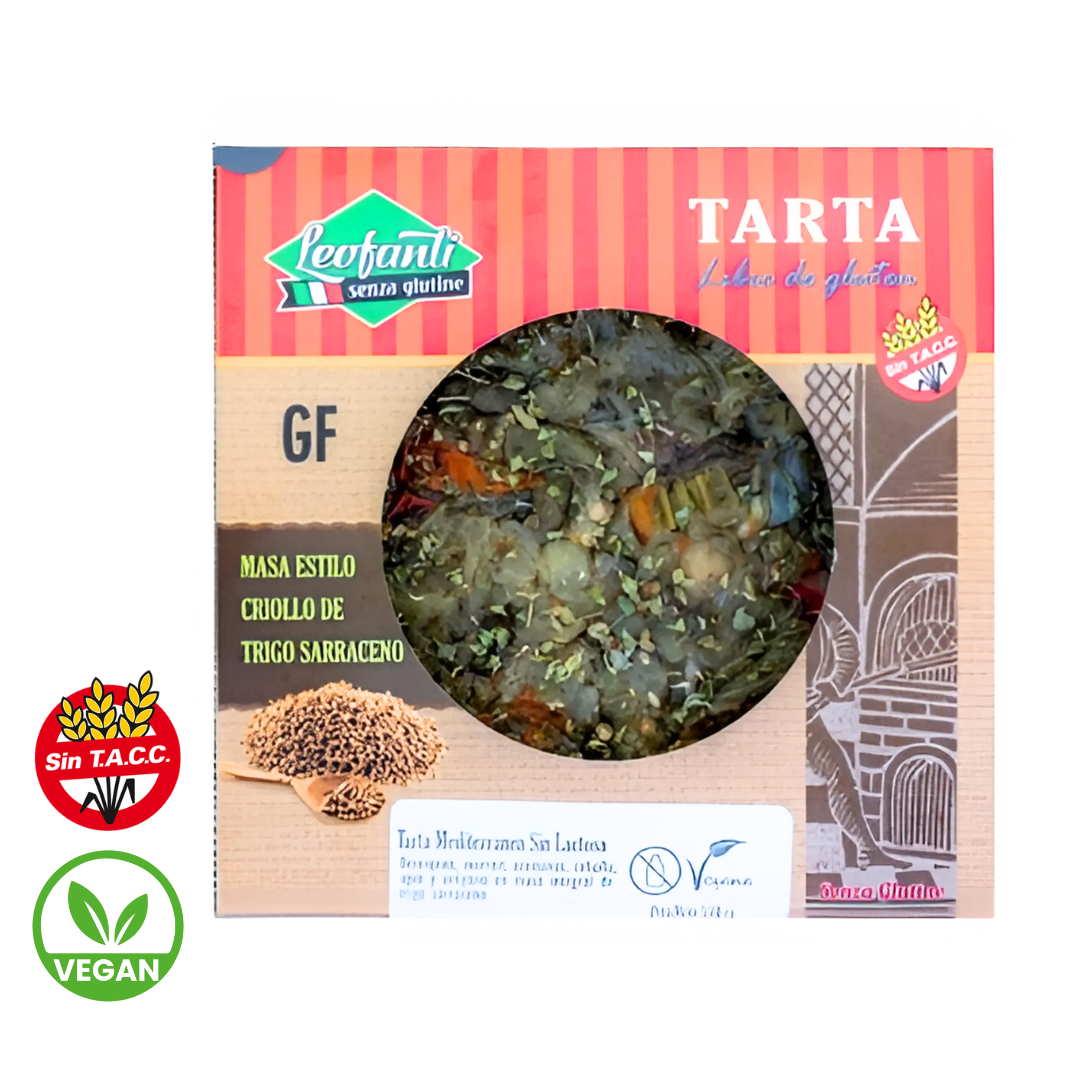 Tarta de Trigo Sarraceno Mediterranea x 260g - Leofanti