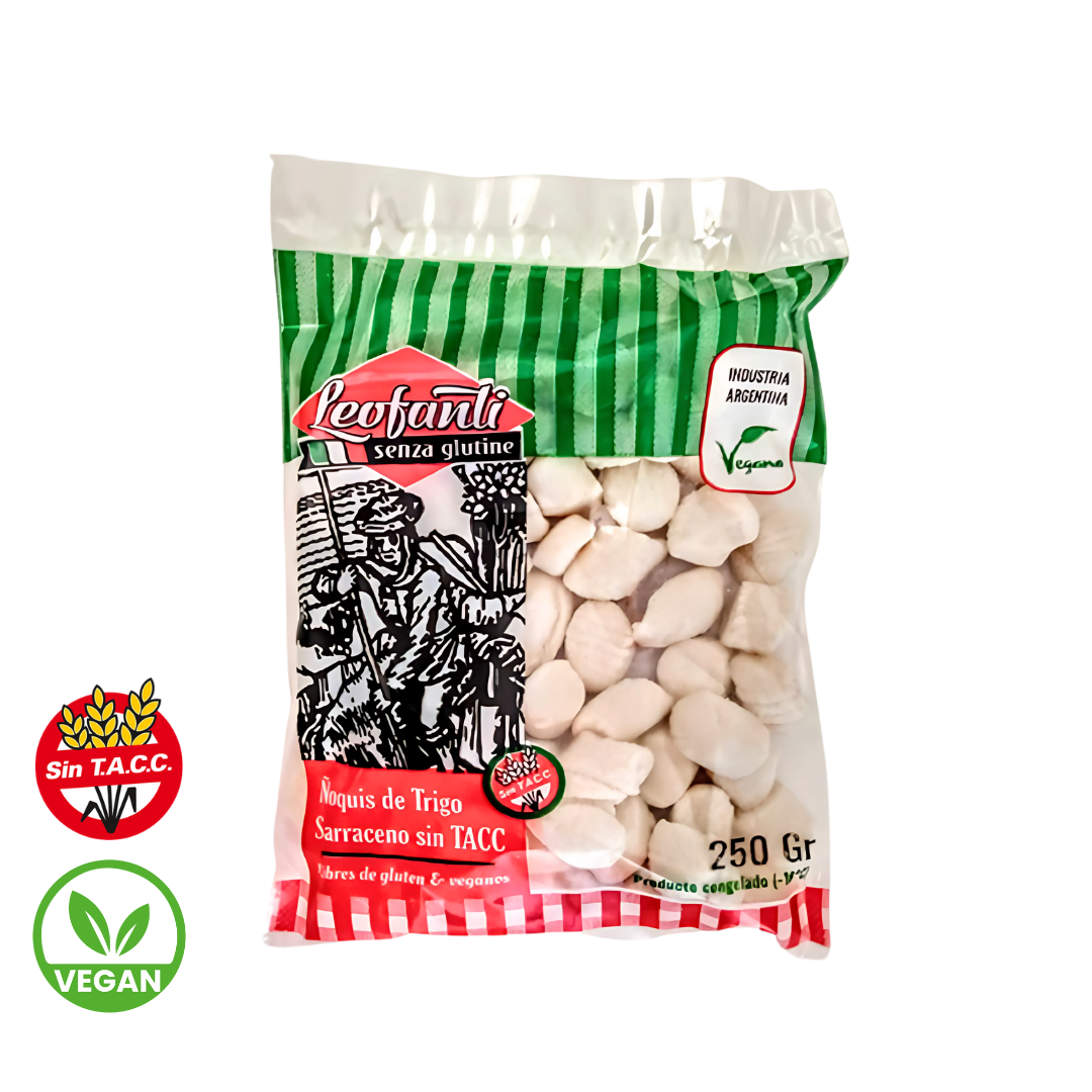 Ñoquis de Trigo Sarraceno x 250gr - Leofanti